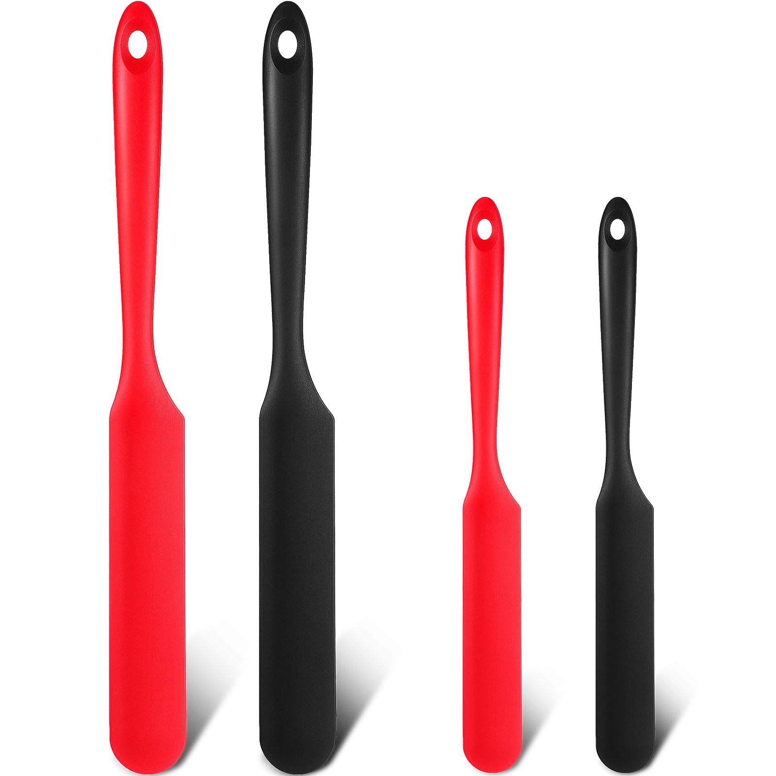 4-Piece Silicone Jar Spatula Set - 13