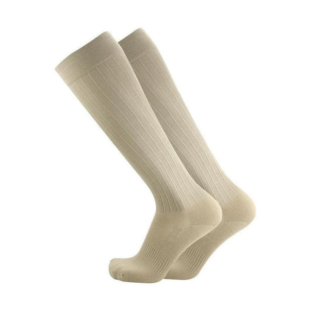 OS1st TS5 Compression Socks for Travel - Best Support for Long Flights & Walking - Comfortable & Breathable for Men & Women - Perfect for Airplane Trips, Hiking & Business Travel