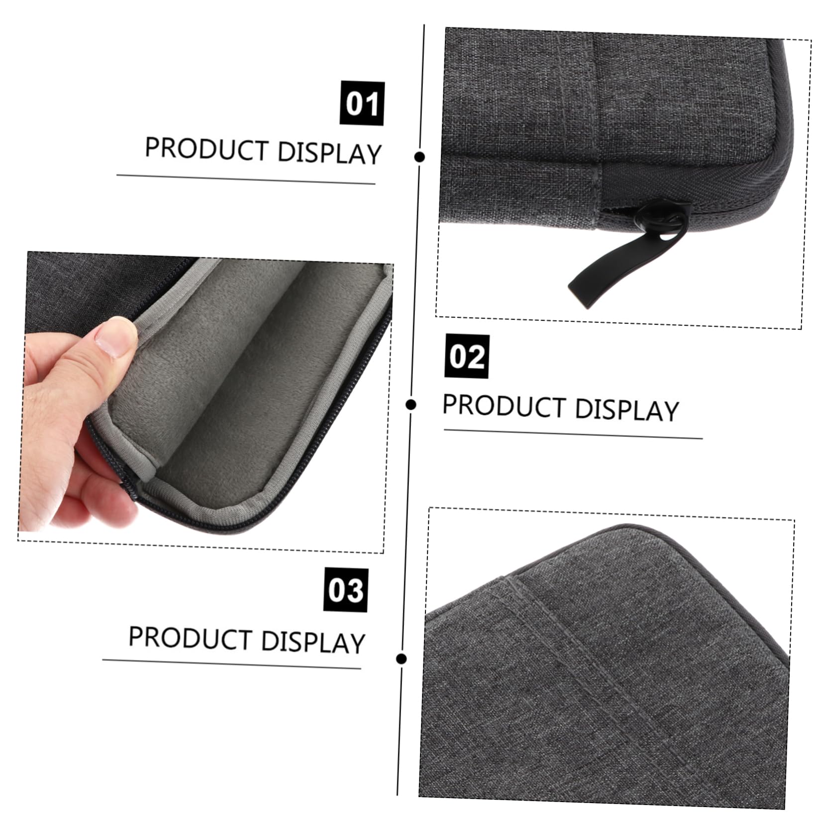 Premium E-Reader Case for Kindle Paperwhite 4/3/2 - Protective Cover with Easy On/Off Design, Phone & Headset Pocket - 6 Inch Deep Grey - Perfect for Reading, Travel & Daily Commute