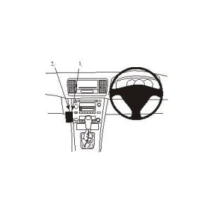 No-Drill Angled Dash Mount for Subaru Liberty & Outback (2003-2009) - Secure Phone Holder for Hands-Free Navigation & Driving Safety