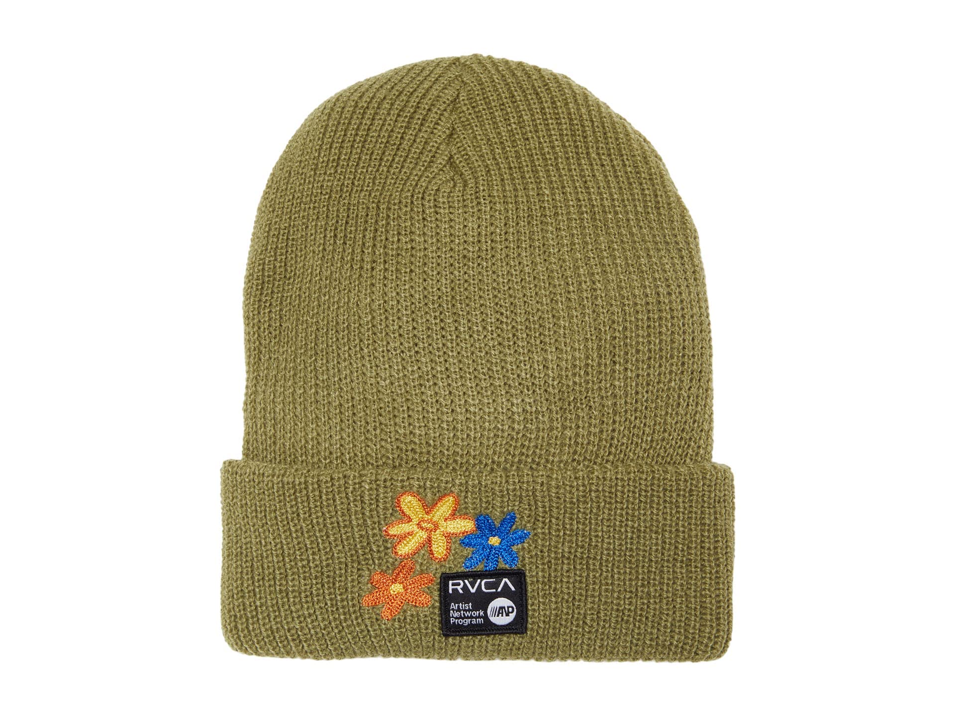 RVCA Mel G Petals Beanie - Soft Knit Winter Hat for Women & Men - Warm Fleece-Lined Skull Cap for Outdoor Activities, Hiking, and Snow Sports