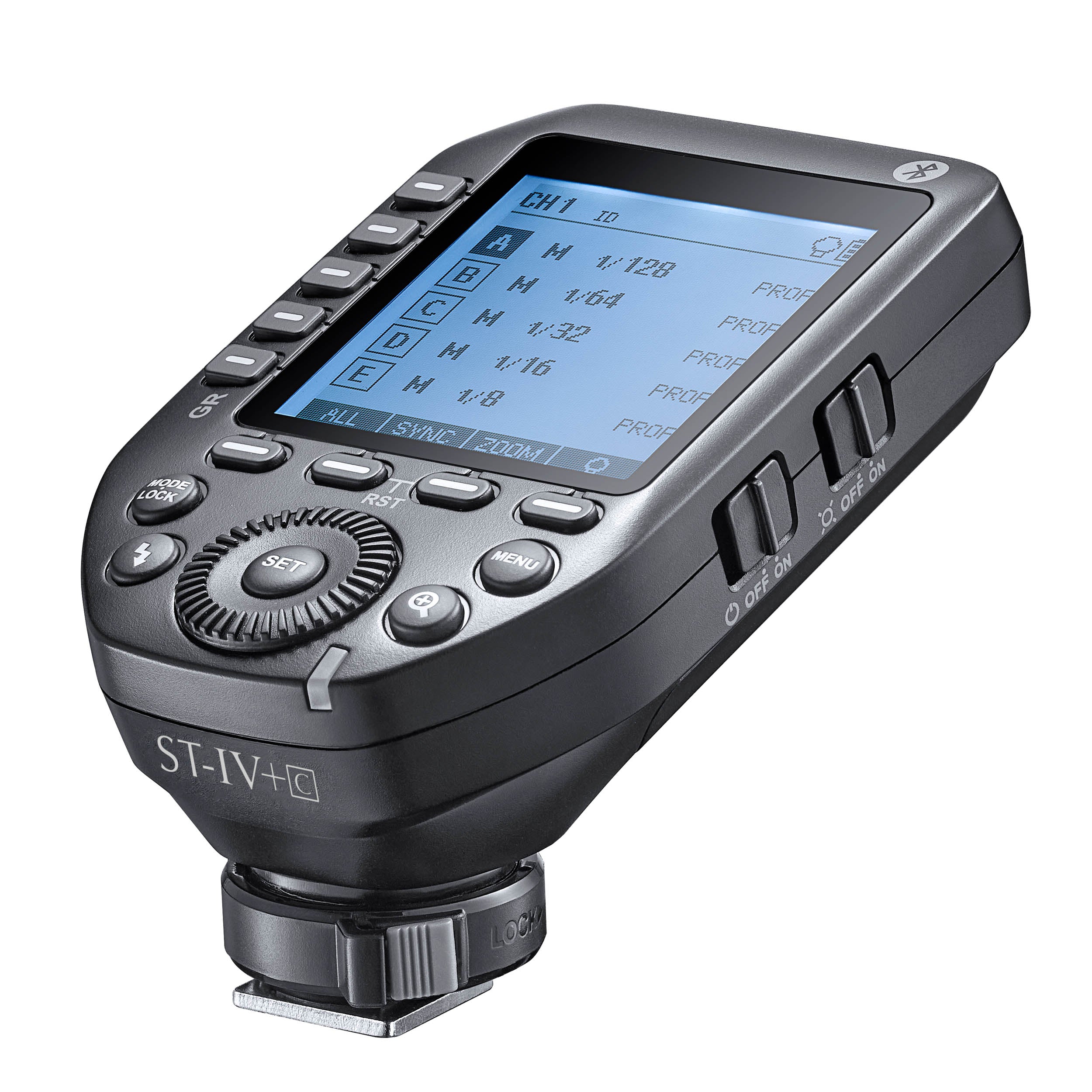 ST IV+ 2.4GHz Wireless Flash Trigger with App Control (XPro II) - Compatible with DSLR & Mirrorless Cameras - Perfect for Studio Photography, Portrait & Outdoor Shooting - Clearance Sale
