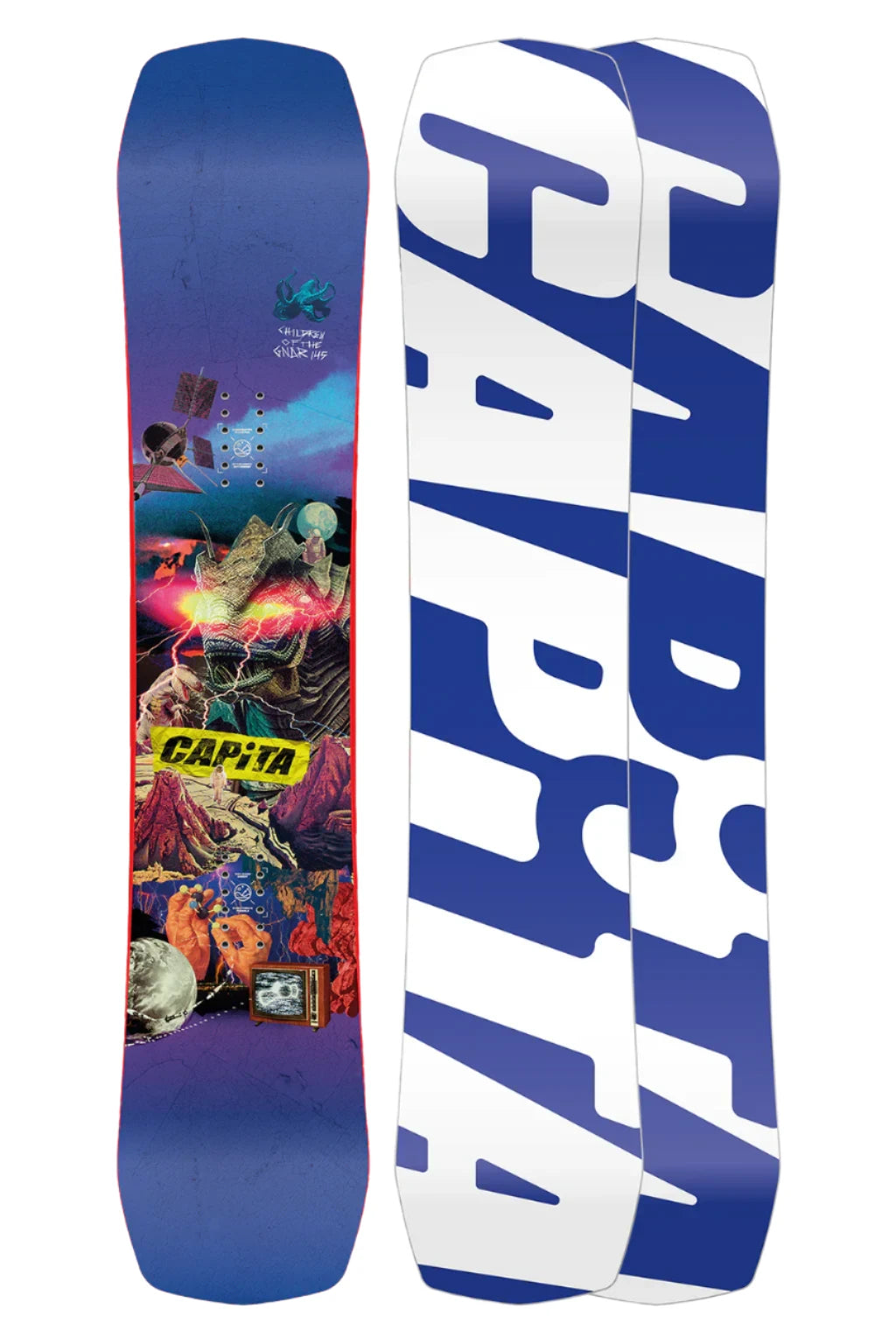 CAPiTA Junior's Children Of The Gnar Snowboard 2025 - Kids & Youth Freestyle Snowboard for All-Mountain Riding | Perfect for Park, Powder & Groomed Runs
