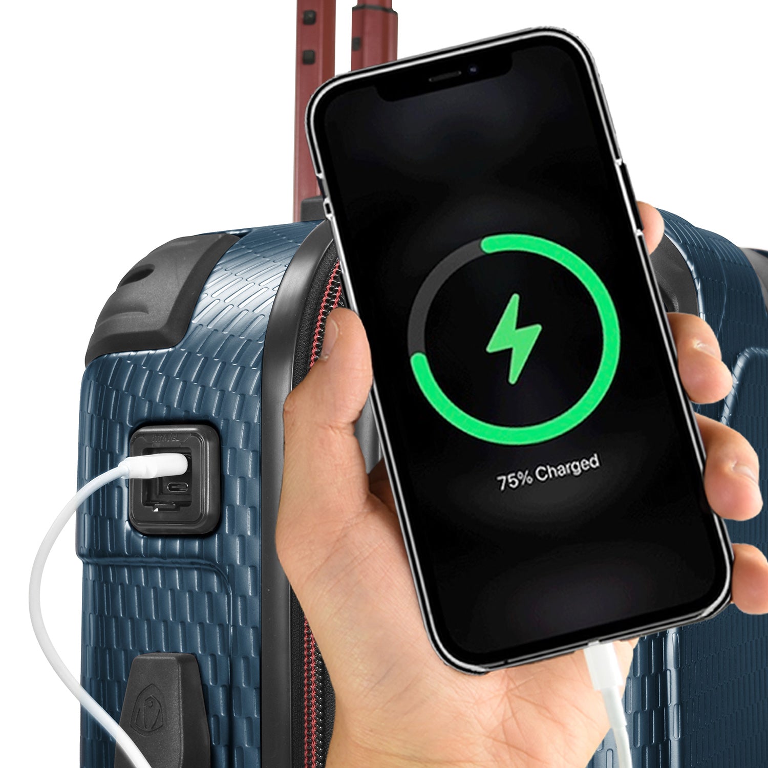 MaxPorter II Carry On Luggage - Lightweight Expandable Suitcase for Travel, Business & Weekend Trips - TSA Approved Spinner Wheels & Durable Polycarbonate Shell