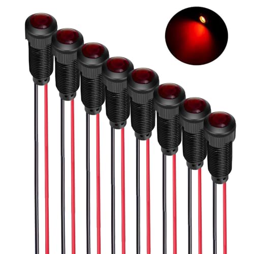 Red AC/DC 12-24V/Black shell