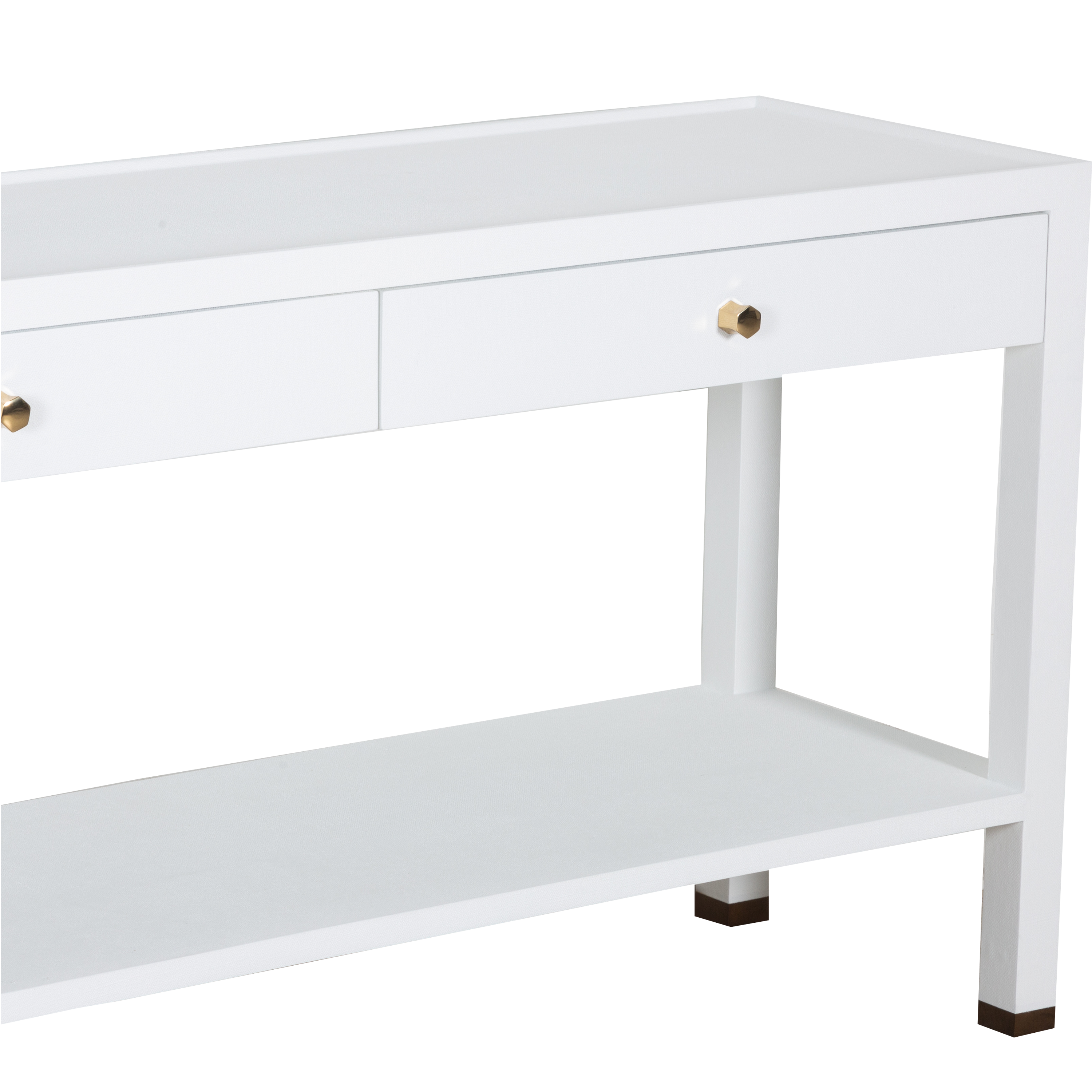 Modern Jarin Console Table - Entryway Sofa Table with Storage Shelf | Perfect for Hallway, Living Room & Bedroom Decor