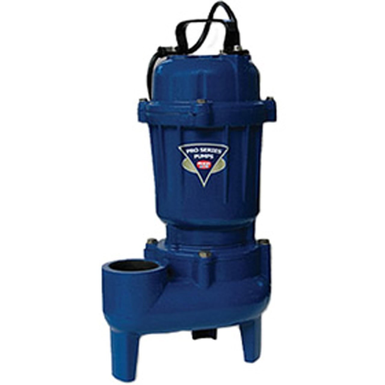 1/2 HP Cast Iron Sewage Pump with Non-Switched Design - Heavy Duty Submersible Water Pump for Basement, Septic Tank & Flood Control (Model E7055-NS)