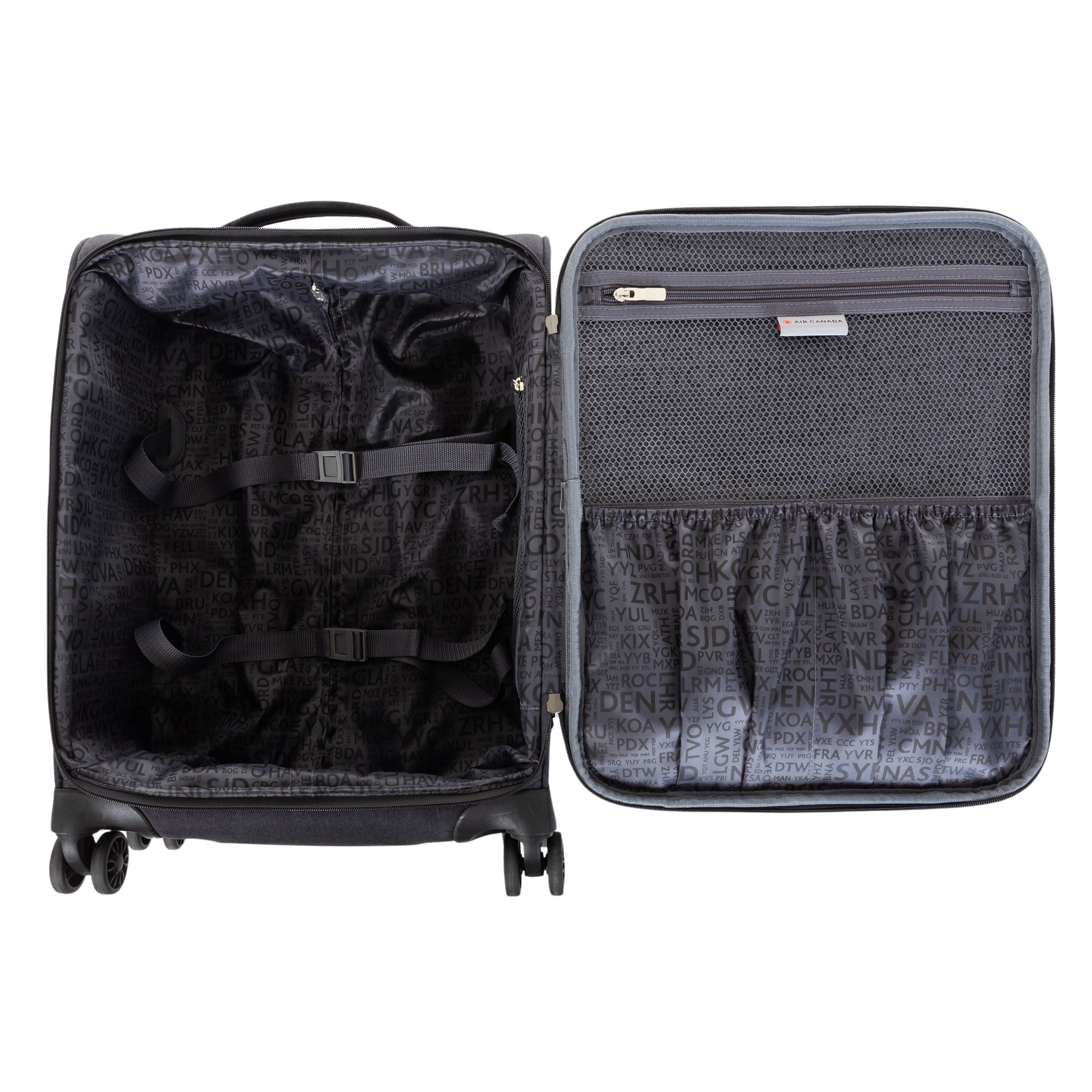 Air Canada Belmont Carry On Luggage - Lightweight Expandable Suitcase with Spinner Wheels for Travel | Perfect for Business Trips & Weekend Getaways
