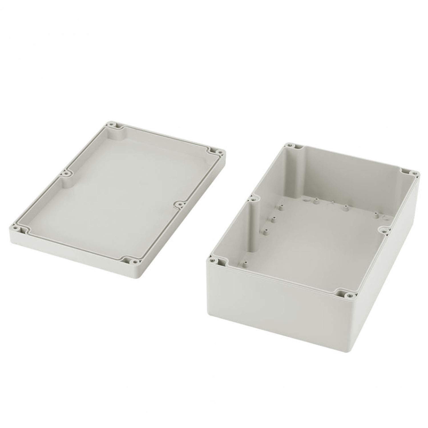 1 Piece ABS Plastic Electrical Junction Box - IP65 Waterproof Outdoor DIY Wiring Project Enclosure (100x68x50mm) for Secure Cable Connections - Perfect for Garden Lighting, Security Cameras & Outdoor Electrical Installations