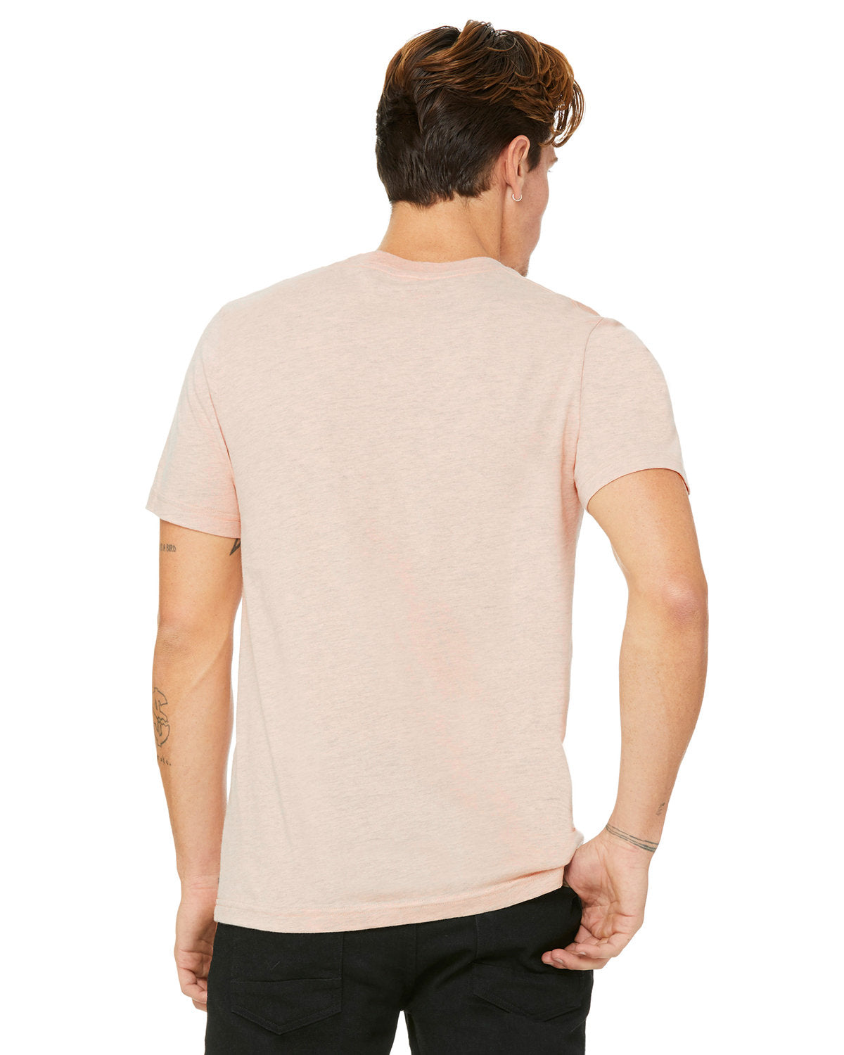 Bella + Canvas 3001CVC Unisex Heather CVC Crew Neck T-Shirt - Soft Cotton Blend Tee for Men & Women - Perfect for Casual Wear, Screen Printing & Everyday Outfits