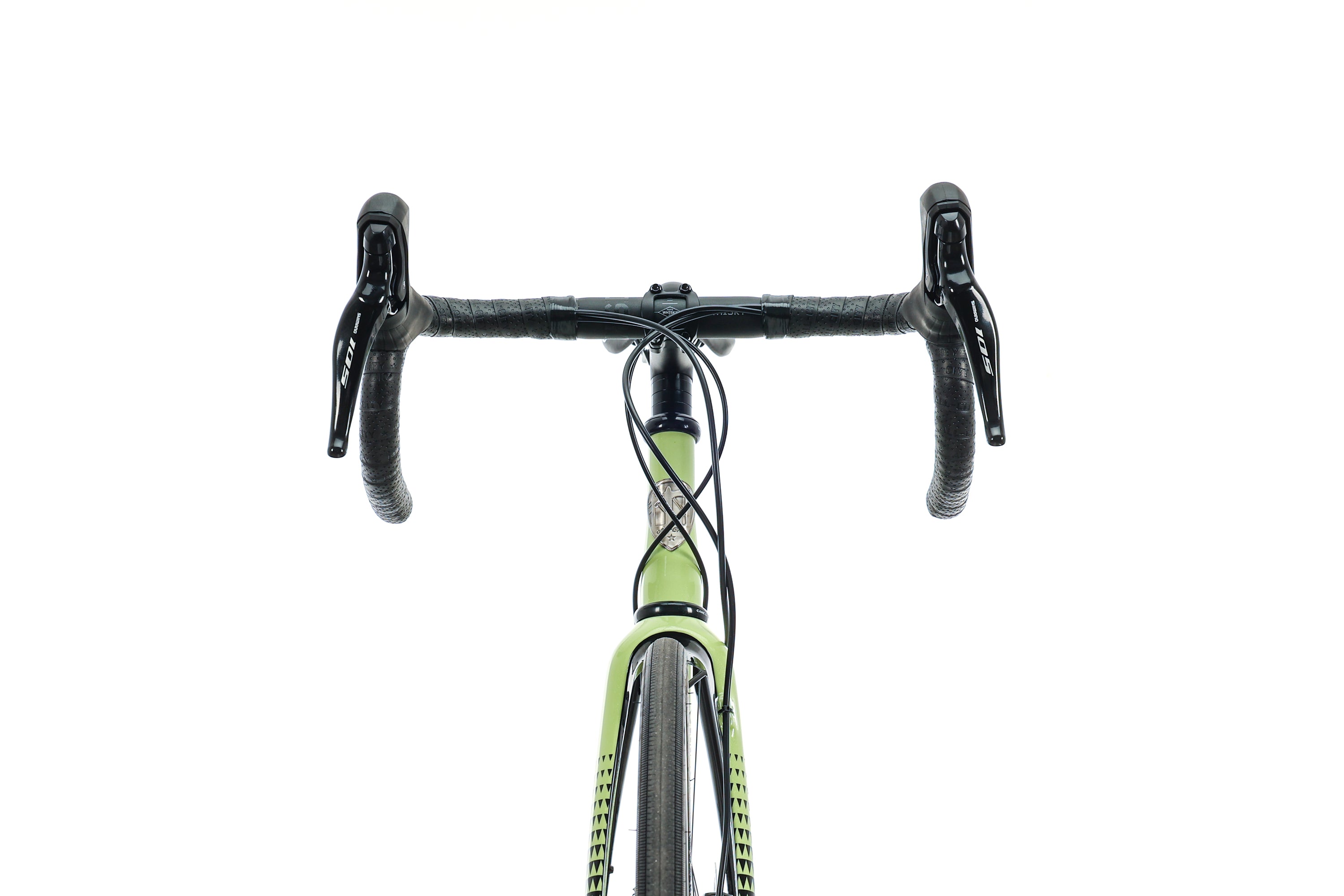 All City Zig Zag 105 Road Bike 2023 - 52cm Lightweight Aluminum Frame, Shimano 105 Groupset for Speed & Performance - Perfect for Commuting, Fitness Riding & Road Cycling Adventures
