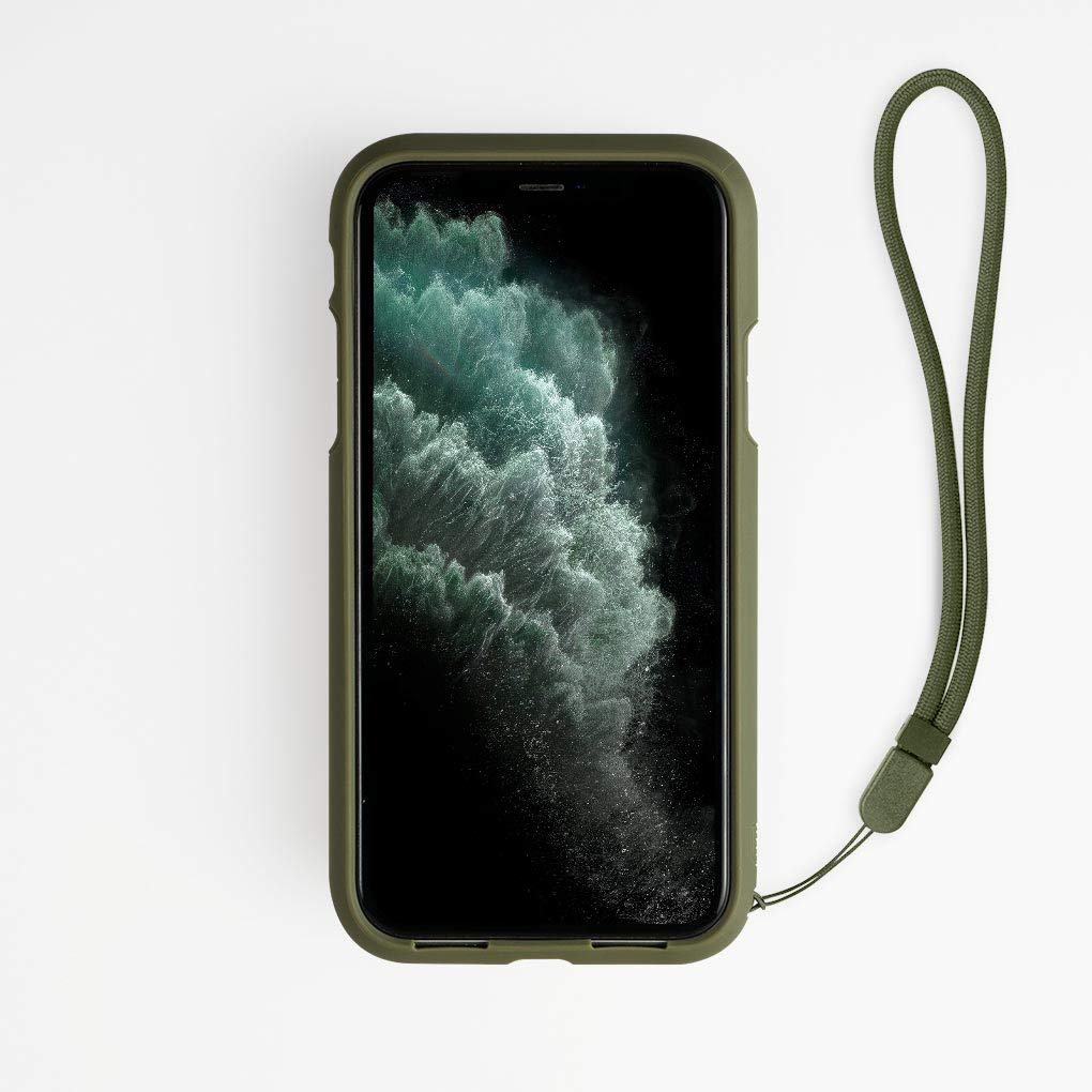 BodyGuardz Momentum Case for iPhone 11 Pro - Shockproof & Impact Absorbing Protective Cover (Green) - Perfect for Outdoor Activities, Sports & Daily Protection