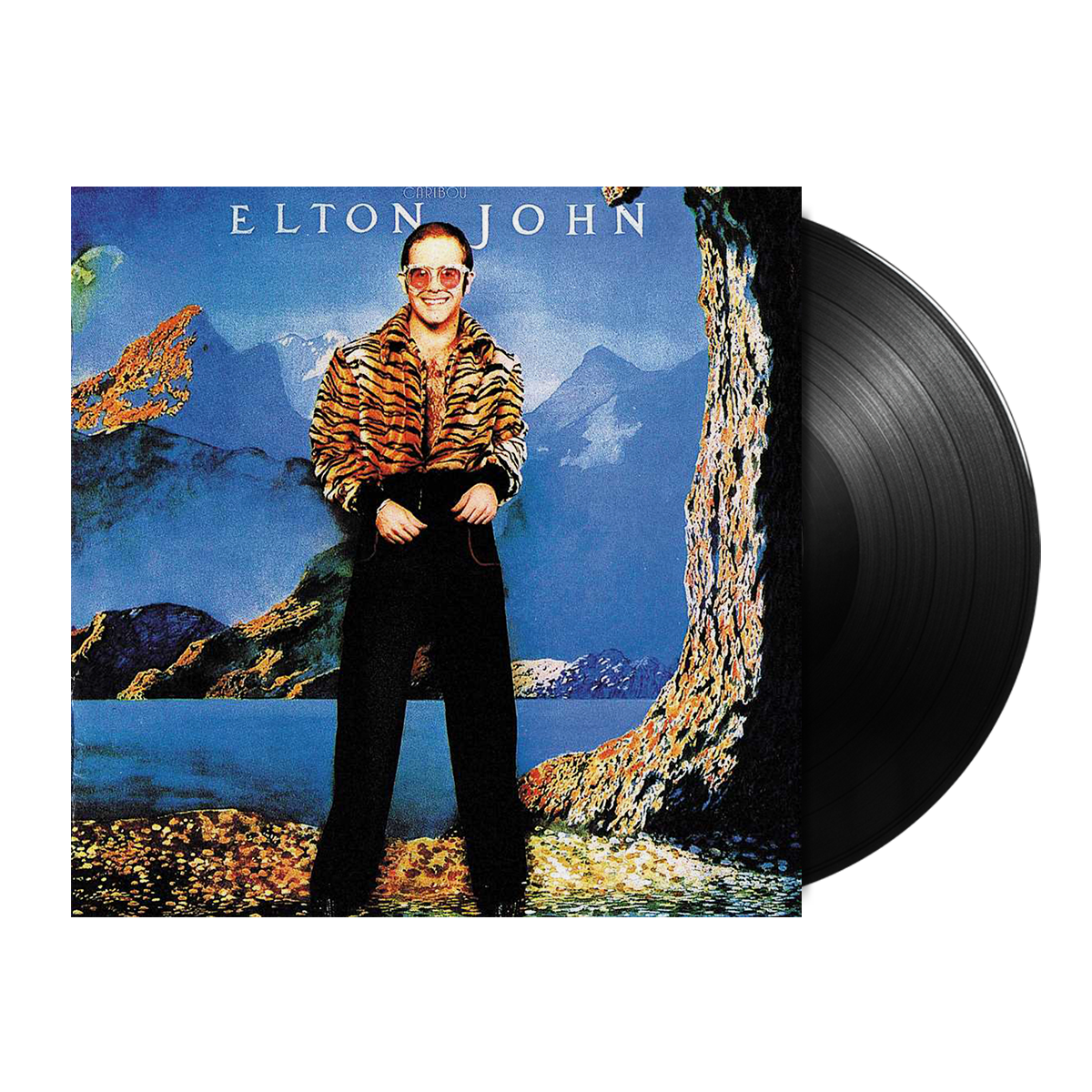 Elton John Caribou Vinyl LP Record - Classic Rock Album for Collectors & Music Lovers - Perfect for Home Listening & Vintage Music Collections