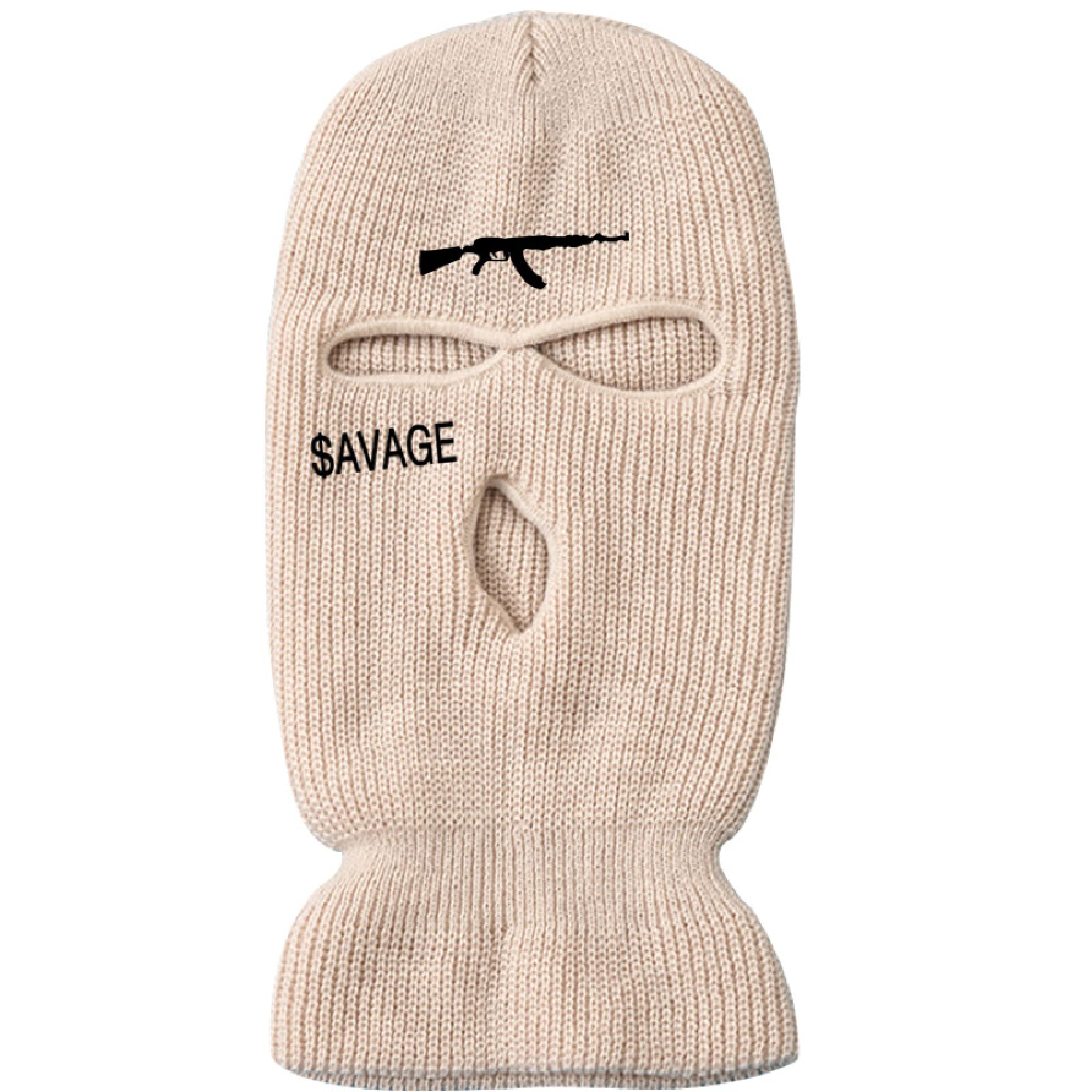 ISWMM 3-Hole Ski Mask - Wool Knitted Winter Hat for Men & Women - Warm Windproof Balaclava for Skiing, Snowboarding, Cycling & Outdoor Activities