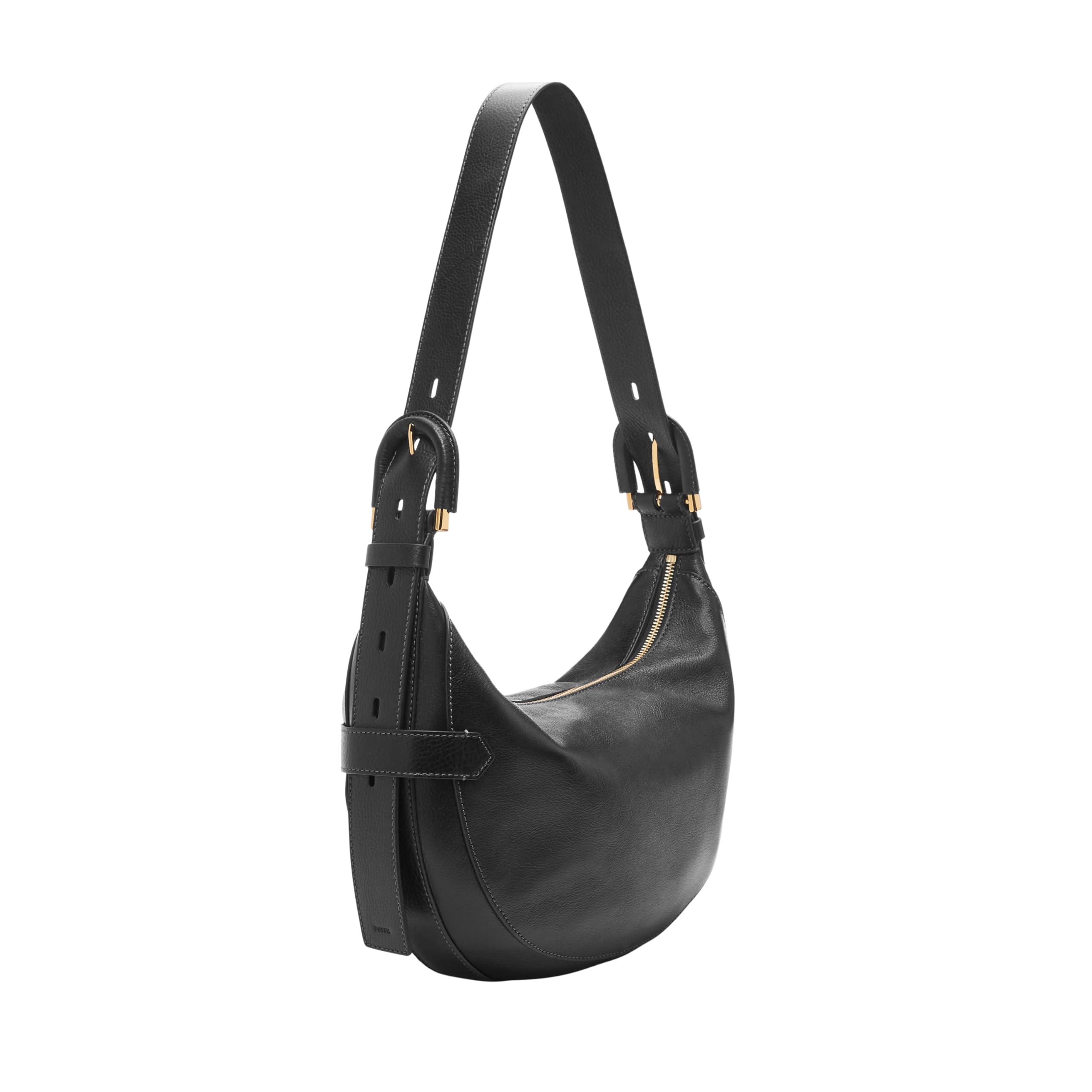 Fossil Women's Harwell Genuine Leather Hobo Purse Handbag - Stylish Crossbody Shoulder Bag for Everyday Use, Work & Travel