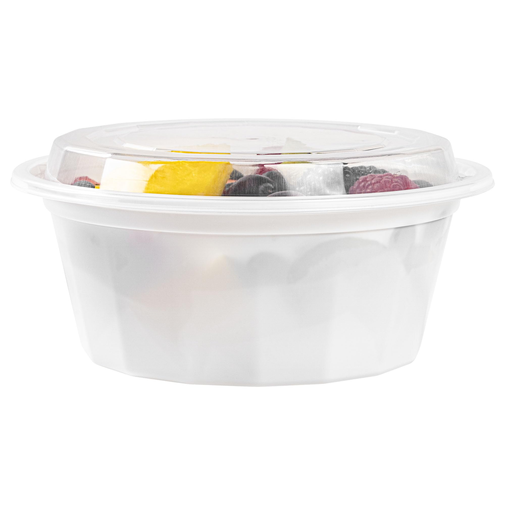 Restaurantware 32oz Disposable Takeout Containers - 100 Pack BPA-Free Microwavable Food Storage Boxes with Clear Plastic Lids | Perfect for Catering, Meal Prep & Leftovers