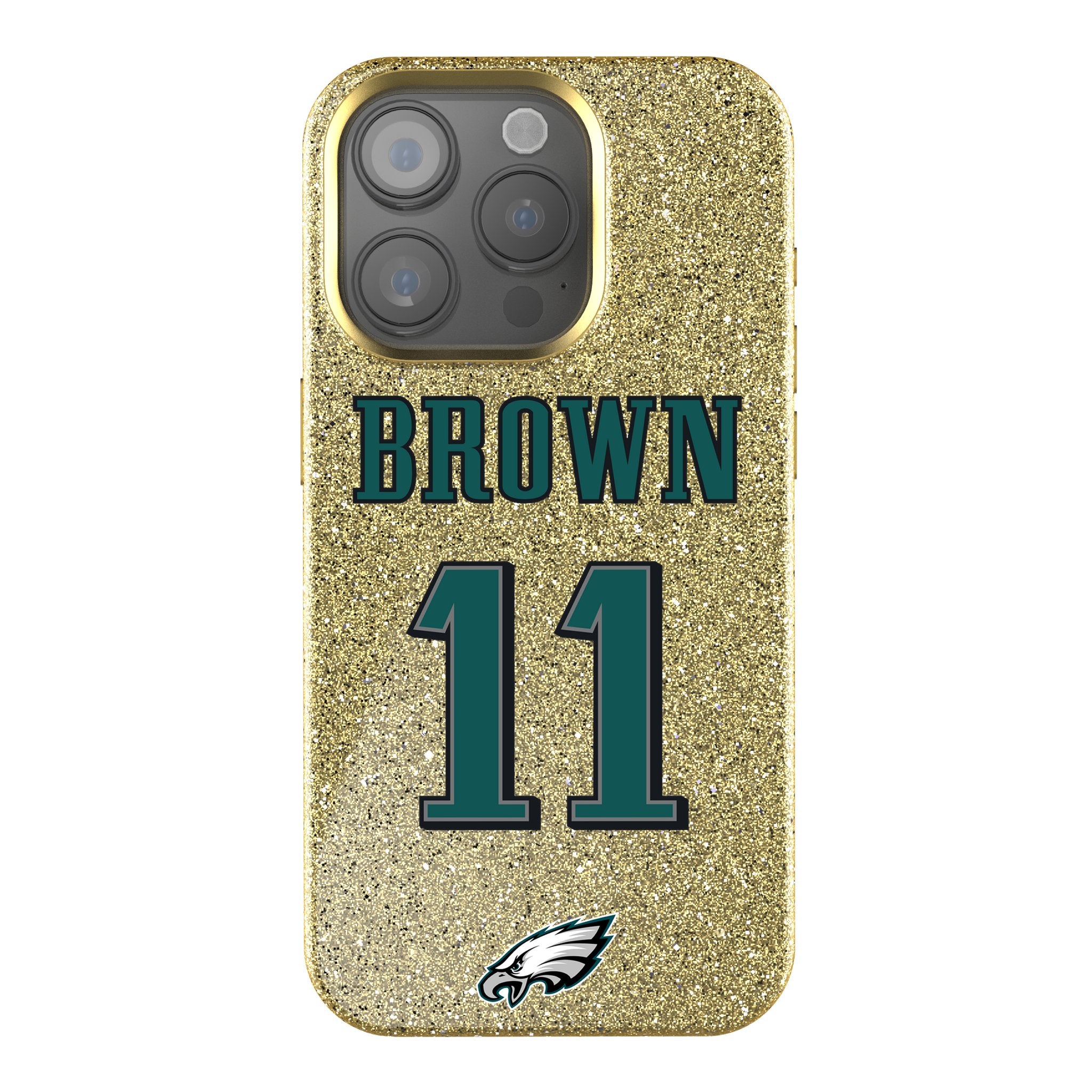 A.J. Brown Philadelphia Eagles NFL Football Team Rhinestone Bling Phone Case for iPhone & Samsung - Perfect for Game Day & Eagles Fans