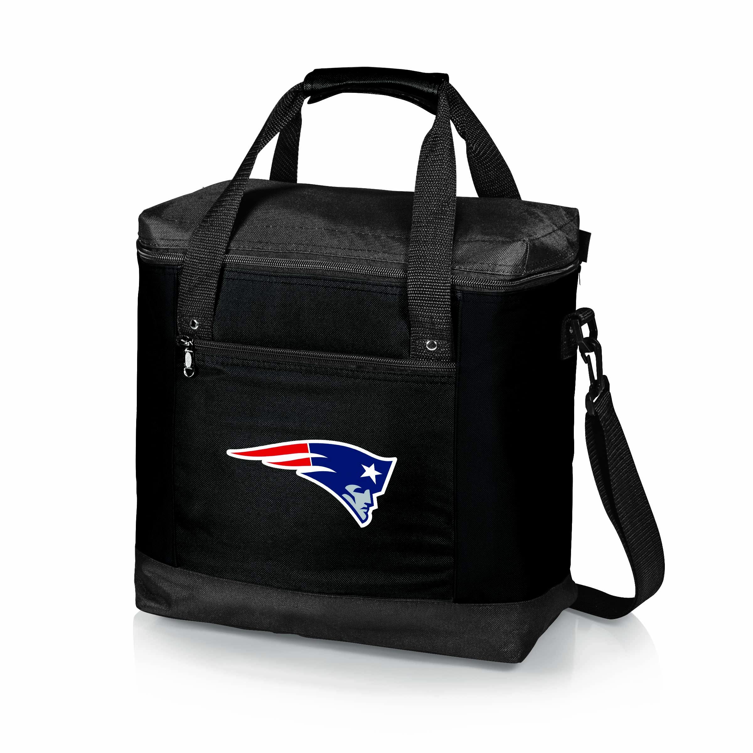 PICNIC TIME NFL Montero Insulated Tote Cooler Bag - Portable Soft Cooler for Picnics, Beach, Tailgating & Outdoor Activities (Black) - Keep Drinks Cold for Hours