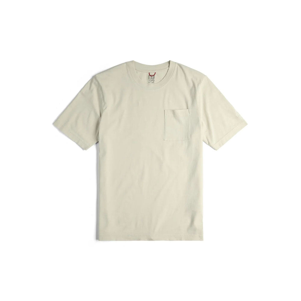 Men's Dirt Pocket T-Shirt - Comfortable Cotton Casual Tee for Outdoor Work, Hiking & Everyday Wear