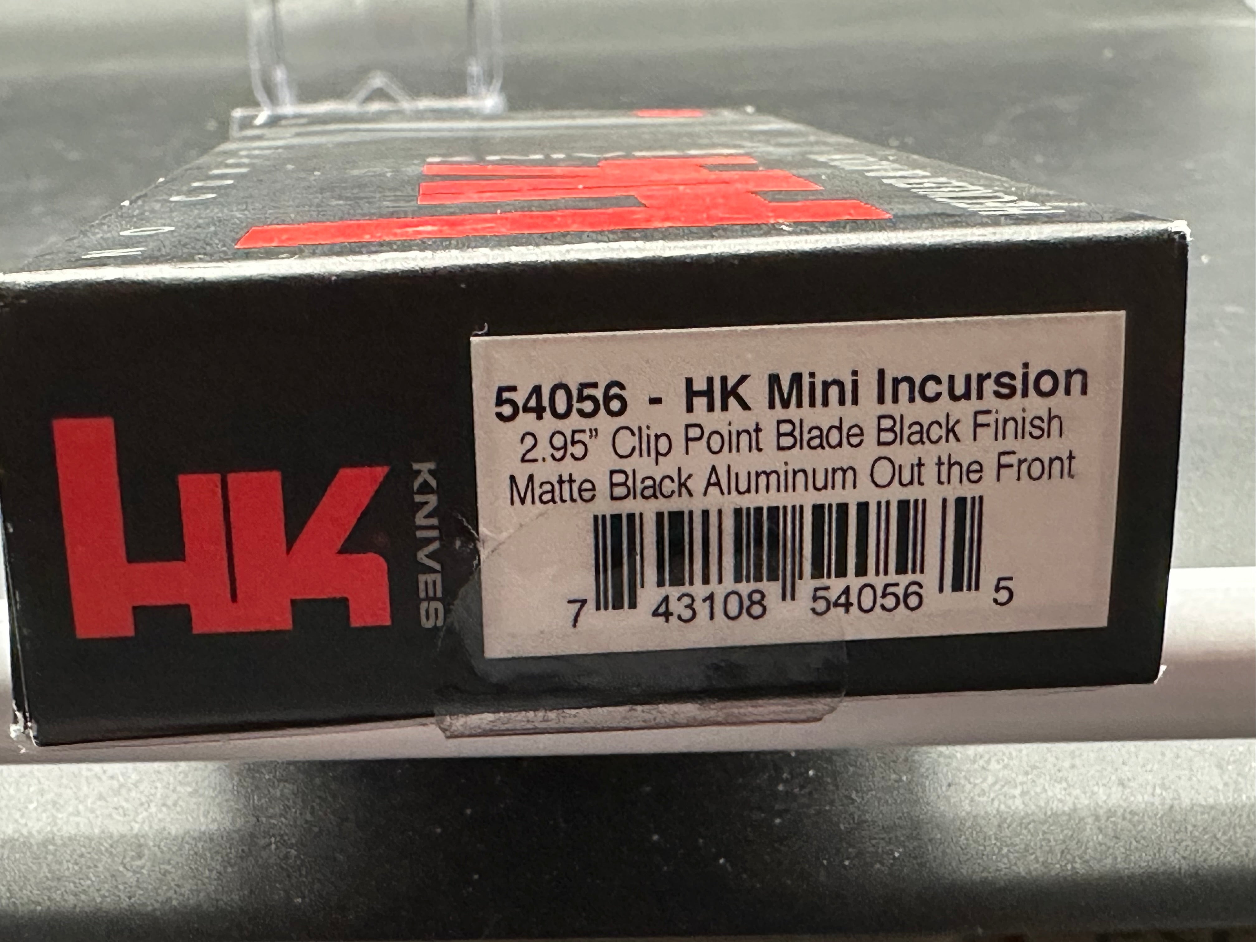 HK Mini Incursion OTF Automatic Knife - Black Aluminum Handle, 3-Pack | Tactical EDC, Outdoor Survival, Camping & Everyday Carry Pocket Knife