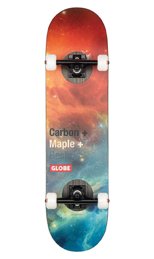 Globe G3 Bar Impact/Nebula Skateboard Deck 8.125 Inch - Perfect for Street Skating, Tricks, and Commuting | Durable Maple Construction