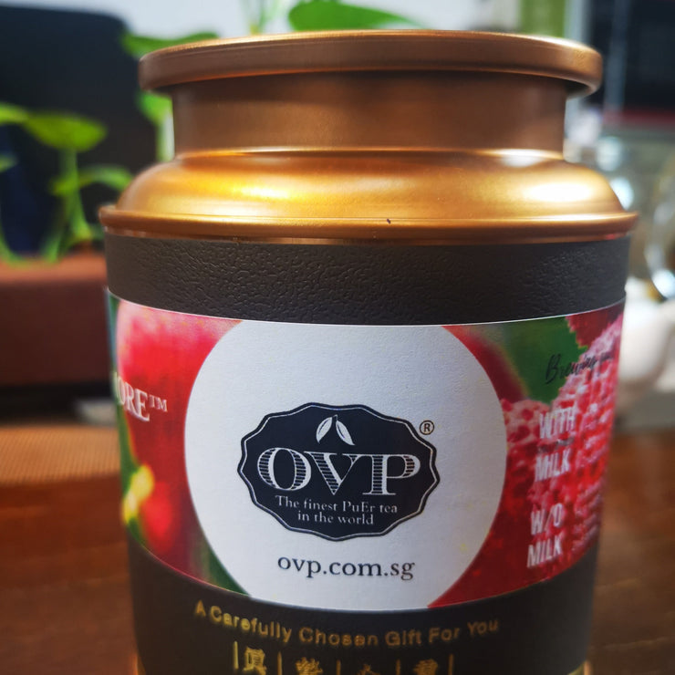 Premium Loose Leaf Lychee Black Tea - Natural & Fragrant Flavor for Relaxation, Afternoon Tea & Gifting