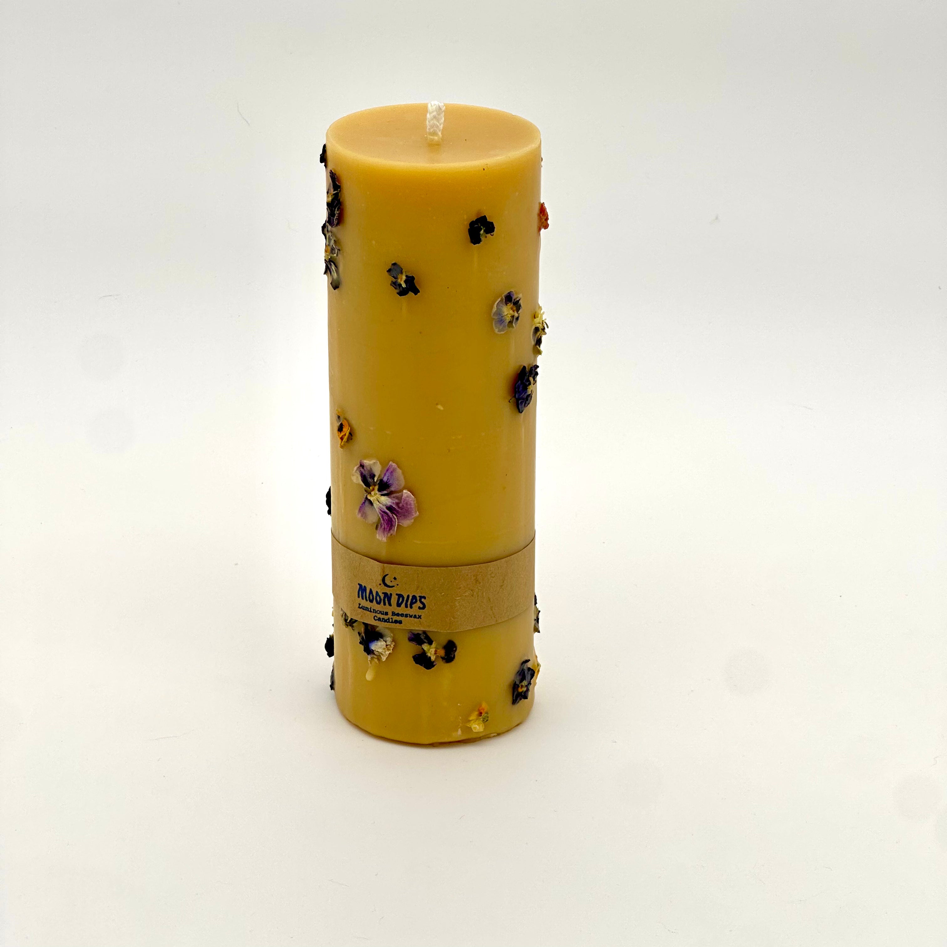 150 Hour Long-Lasting Botanical Pillar Candle - Perfect for Home Decor, Relaxation & Aromatherapy
