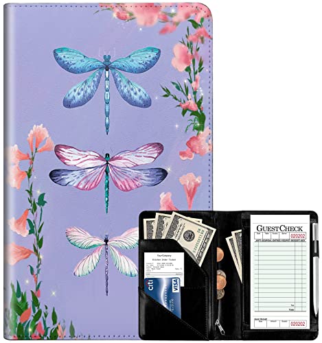 Dragonfly Floral Purple