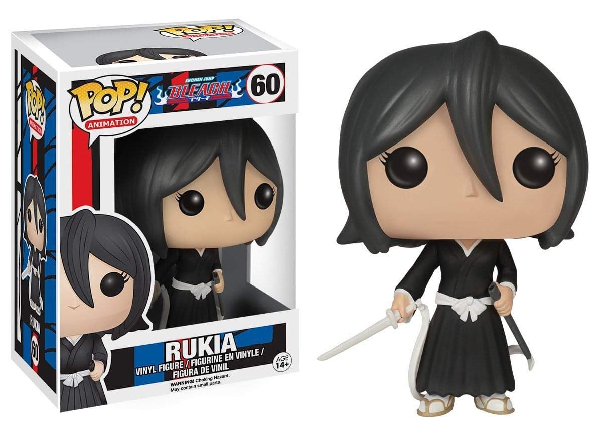 Bleach Rukia Kuchiki #60 Funko Pop Vinyl Figure - Anime Collectible, Gift for Fans, Perfect for Display & Decor