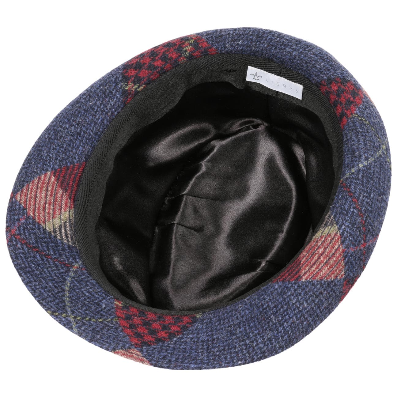 Lierys Merino Wool Patchwork Trilby Hat for Women - Stylish & Warm Winter Fashion Accessory for Outdoor Activities & Travel
