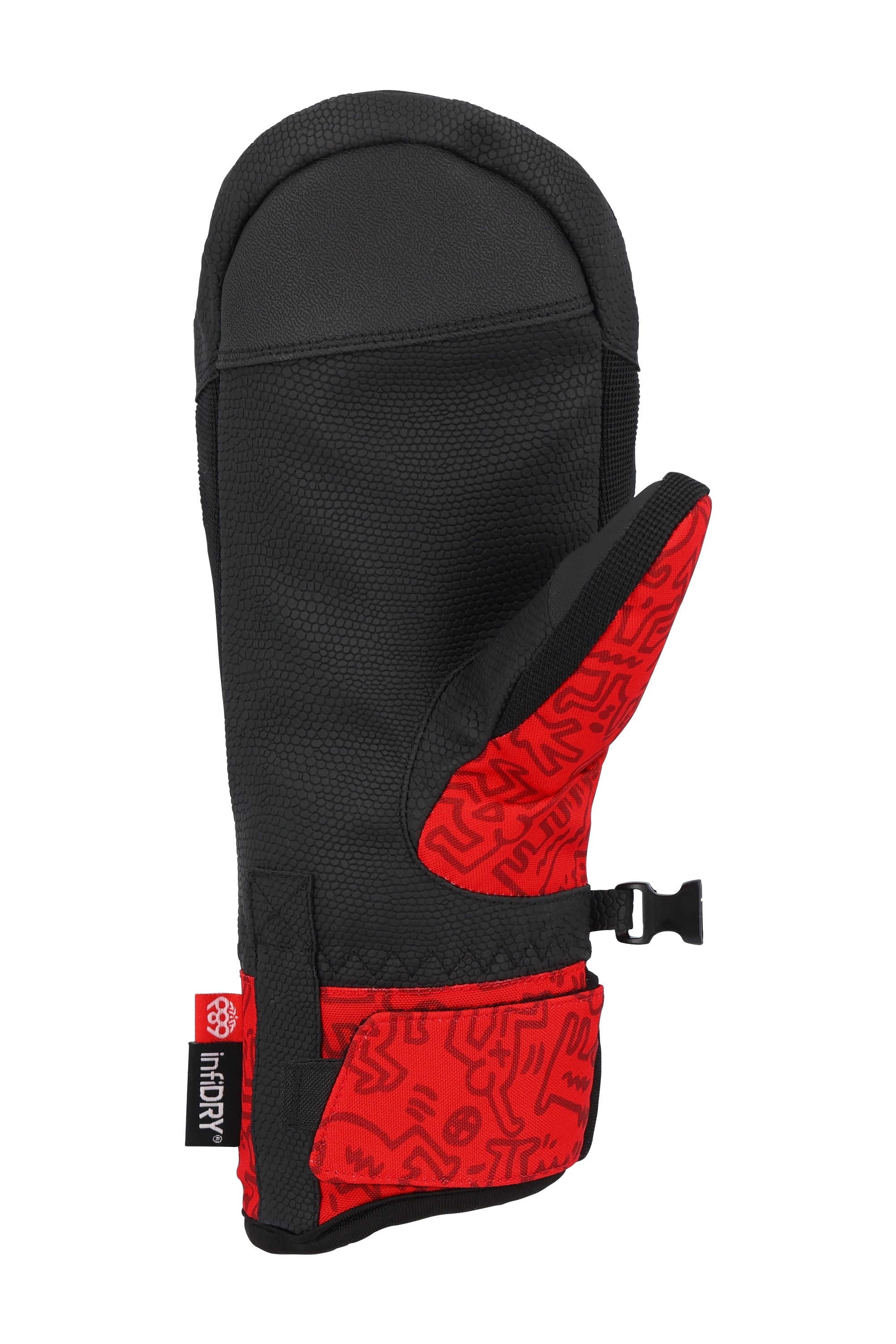 686 Women's Revel Mitt 2025 - Waterproof Winter Gloves for Skiing, Snowboarding & Cold Weather - Warm Fleece Lined Windproof Gloves for Outdoor Activities