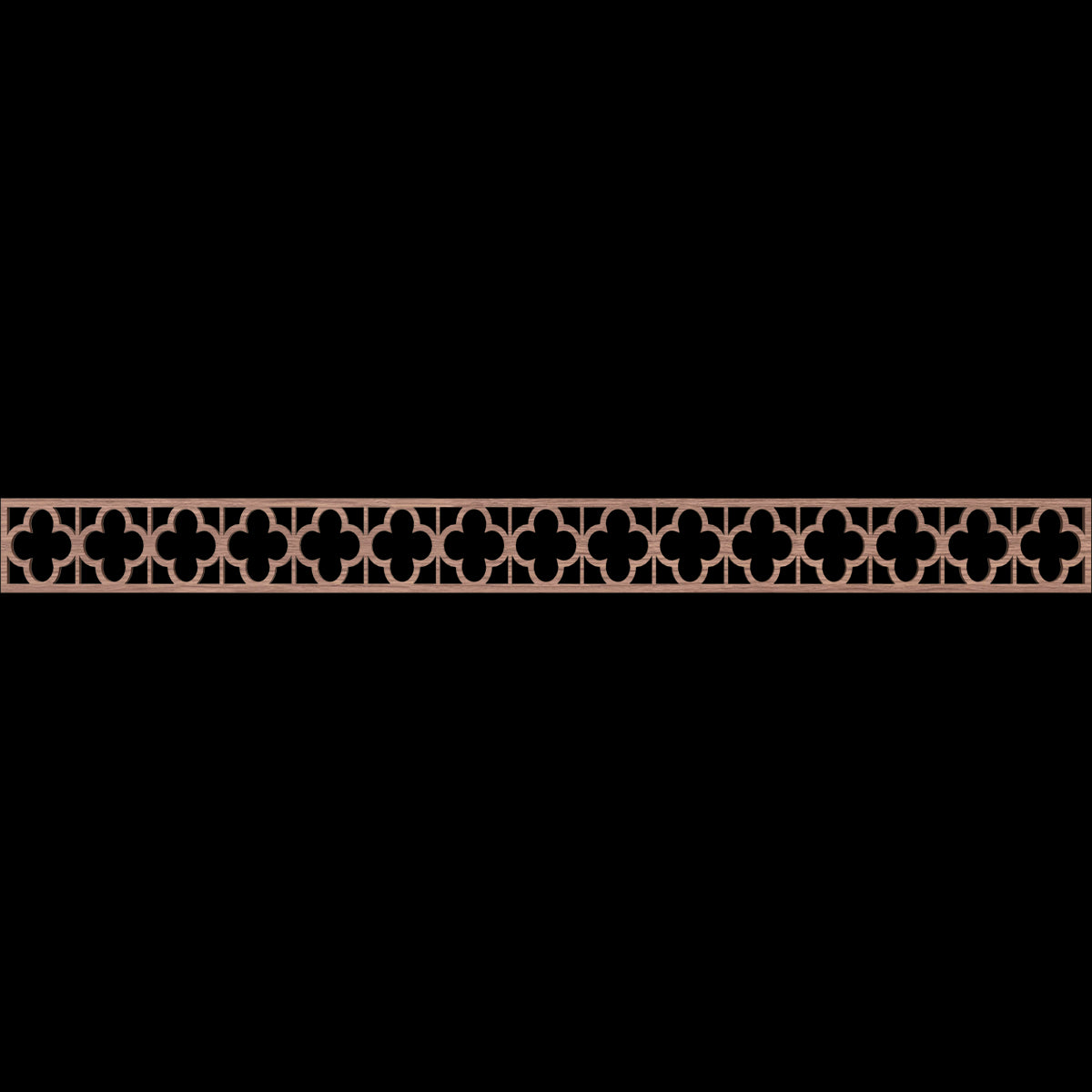 Woodall Fretwork Moulding - Decorative Wood Trim for Home & Furniture | Perfect for DIY Projects, Wall Decor, and Cabinet Accents