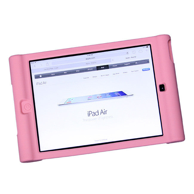 Shockproof Silicone Protective Case for Apple iPad 5 & iPad Air - Durable Cover with Impact Resistance for Work, Travel, and Everyday Use