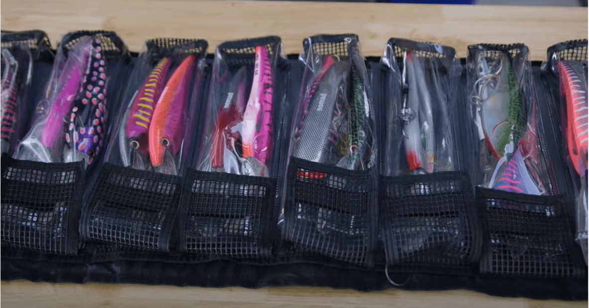 Nomad Large Lure Bags for Fishing - Durable Tackle Storage with Multiple Pockets - Perfect for Saltwater & Freshwater Anglers