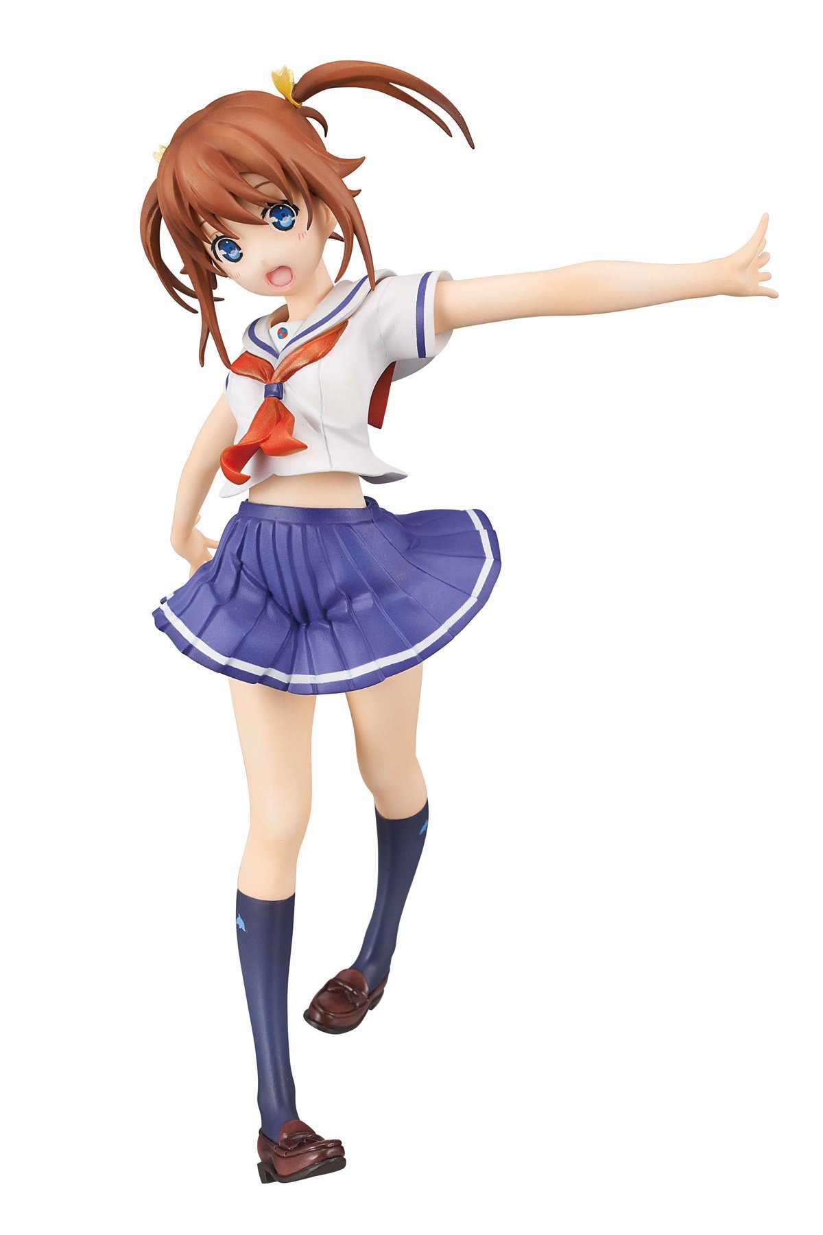 Megahouse High School Fleet Misaki Akeno Anime PVC Figure Collectible - Perfect for Anime Fans, Display & Gift Giving