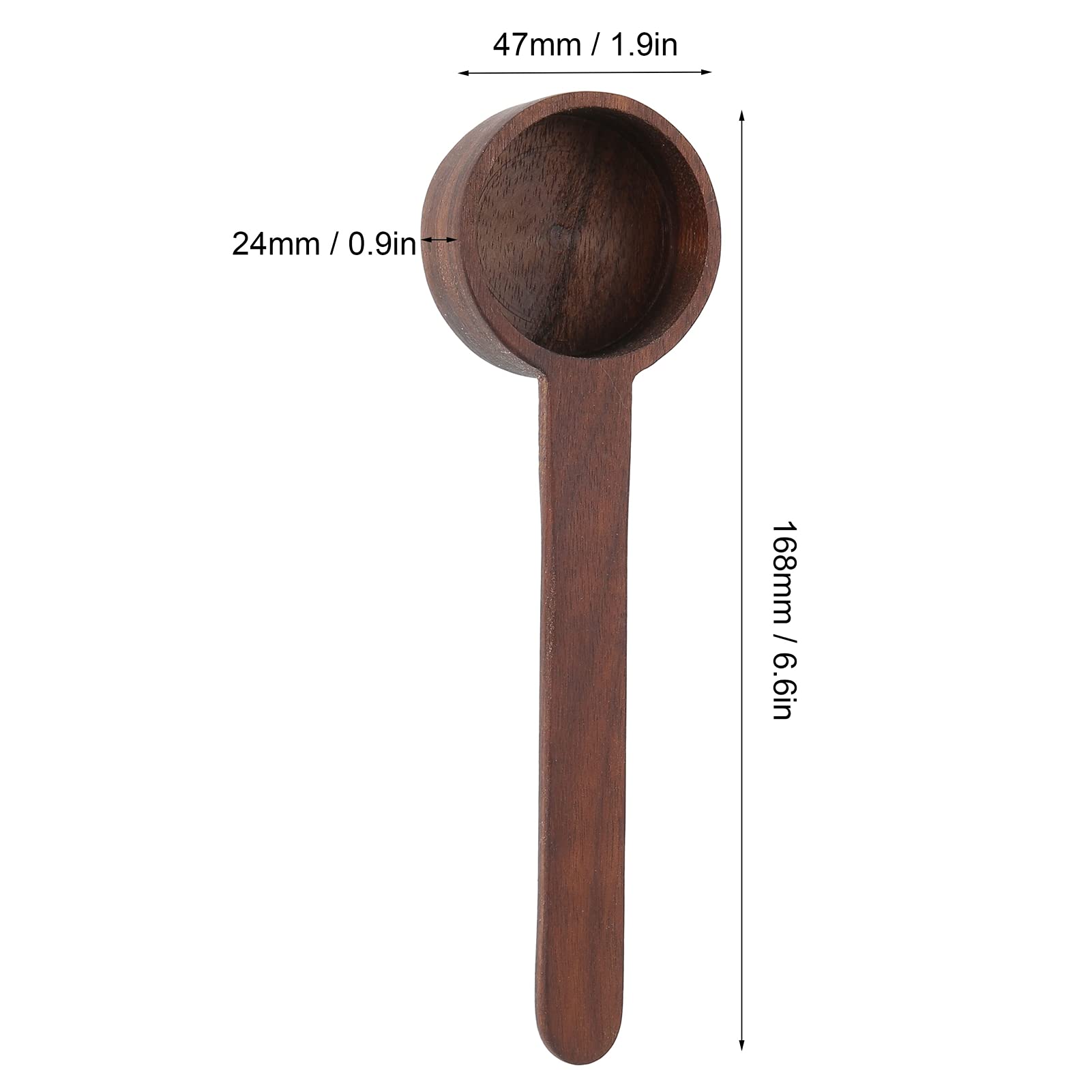 Stainless Steel Measuring Spoon Set - Small & Portable Coffee Scoop for Kitchen, Baking, Cooking - Perfect for Measuring Spices, Coffee, Sugar & More