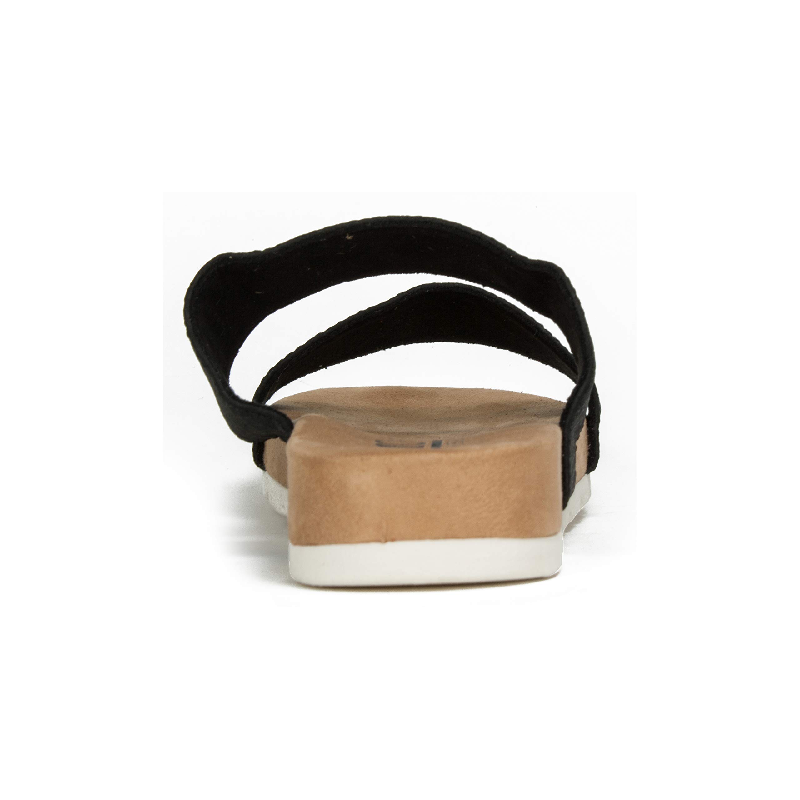 White Mountain Tahlie Slide Sandals for Women - Comfortable Summer Beach Shoes