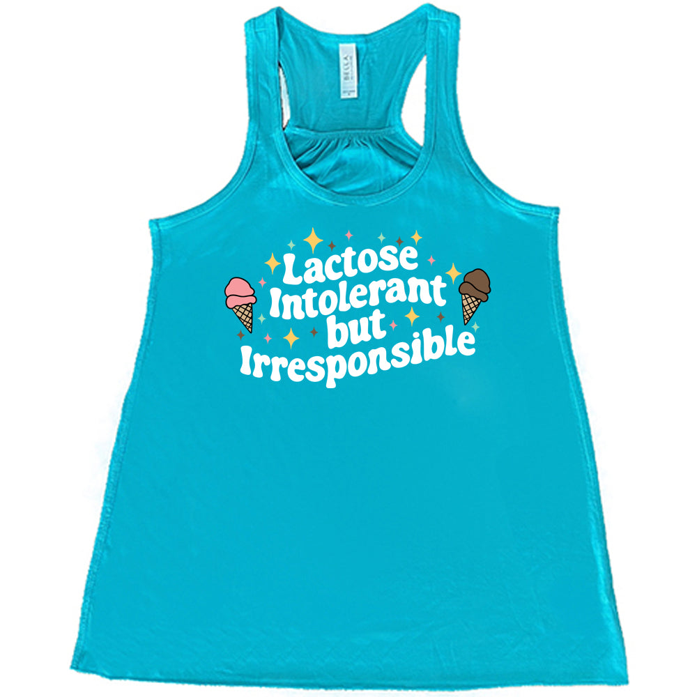 Lactose Intolerant But Irresponsible Funny T-Shirt - Comfortable Cotton Graphic Tee for Men & Women - Perfect for Dairy Lovers, Parties & Casual Wear