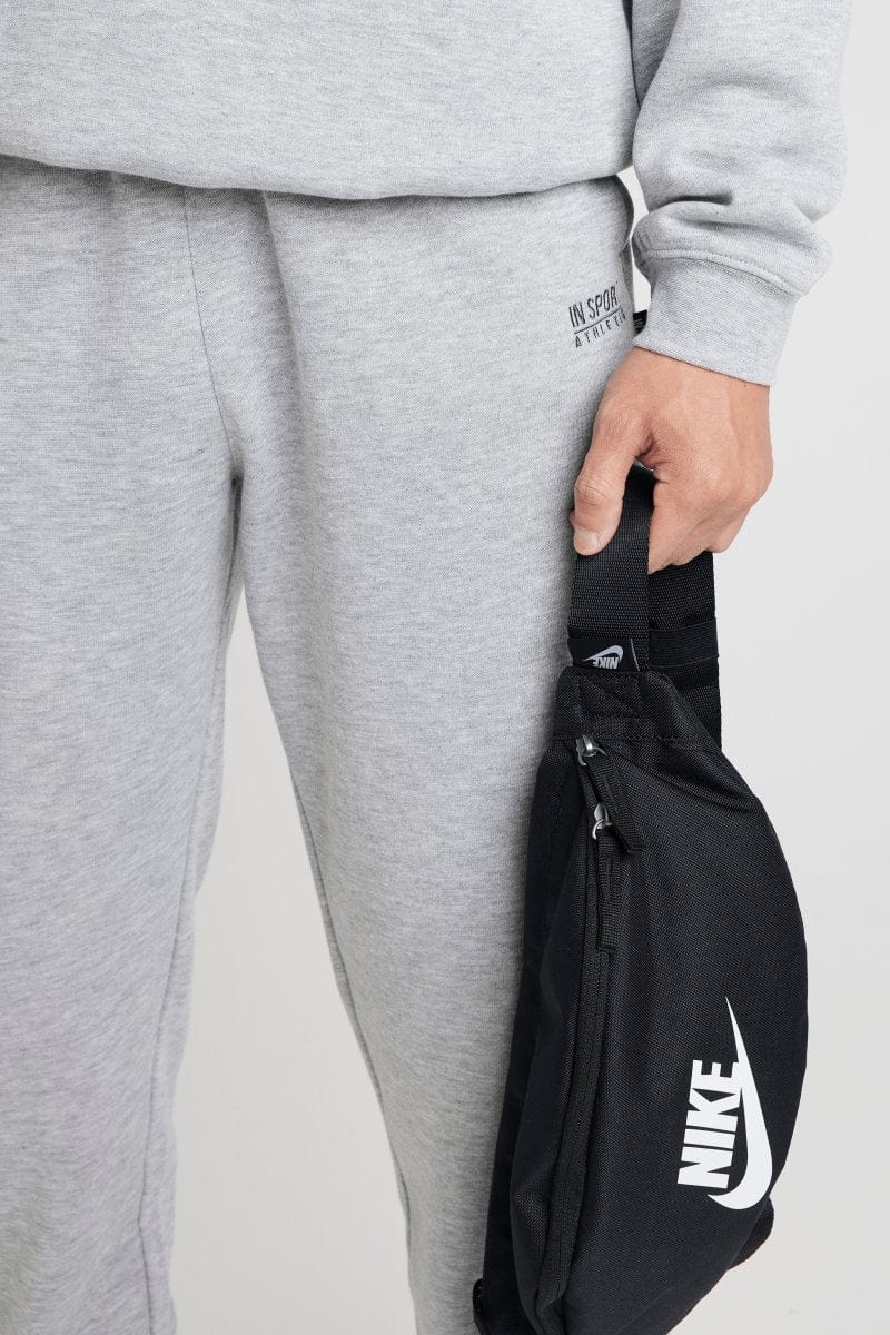 INSPORT Unisex Alaska Grey Elastic Leg Track Pants - Comfortable & Stylish Workout Joggers for Men & Women - Perfect for Running, Gym, Yoga & Casual Wear