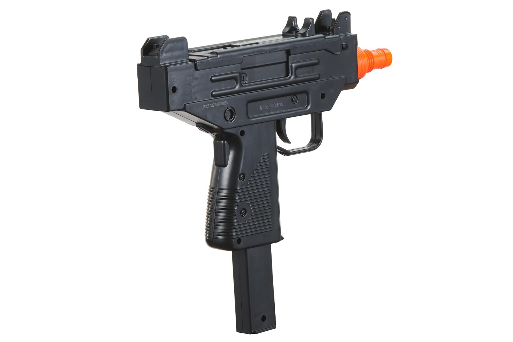 GoldenBall Airsoft M33 Uzi Single Shot Spring Pistol - Realistic Training & Target Practice Gun for Airsoft Enthusiasts | Perfect for Backyard Shooting, Tactical Games & Survival Drills