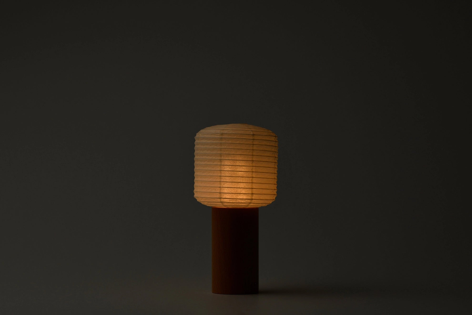 Yame Lantern Square - Traditional Japanese Chochin Paper Lantern for Home Decor, Tea Ceremony & Zen Garden Ambiance
