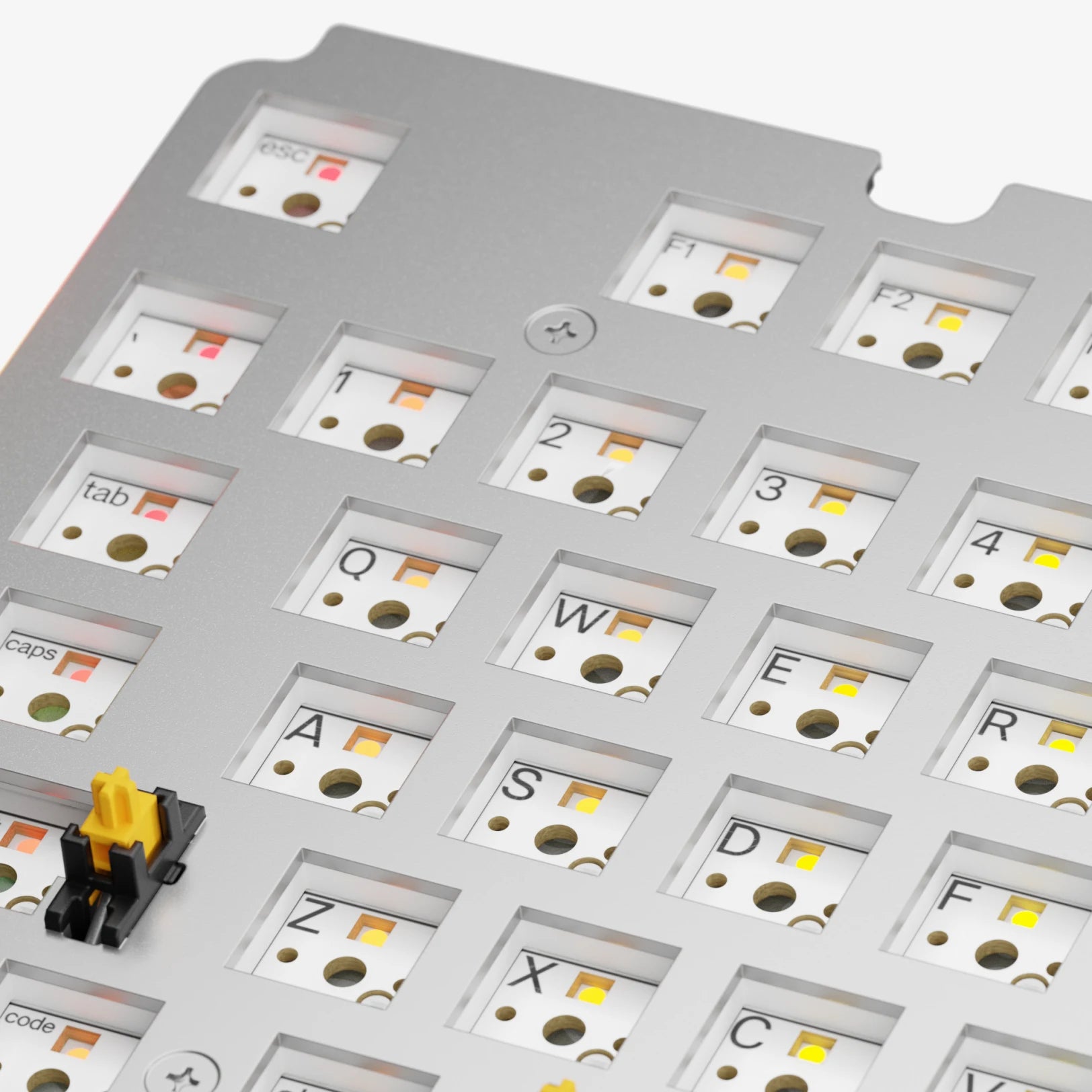 GMMK 3 Mechanical Keyboard Switch Plates - Compatible with GMMK 3 60% 65% 75% Layouts - Aluminum Steel PC Material - Perfect for Gaming Typing & Custom Keyboard Builds