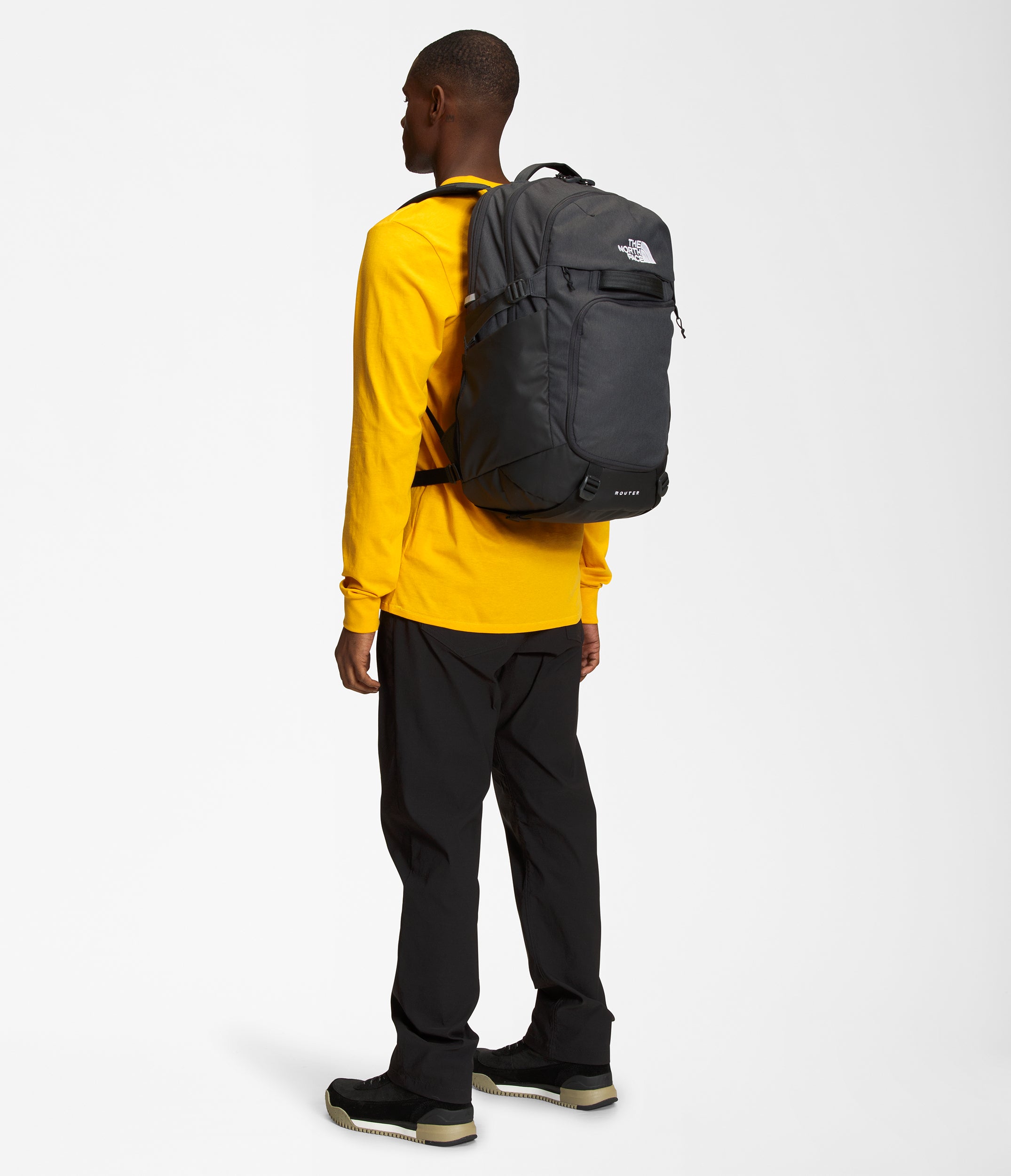 The North Face Router Backpack - Lightweight Laptop Backpack for Men & Women, Water-Resistant Hiking Daypack for Travel, Work & School | Perfect for Commuting, Outdoor Adventures & Daily Use