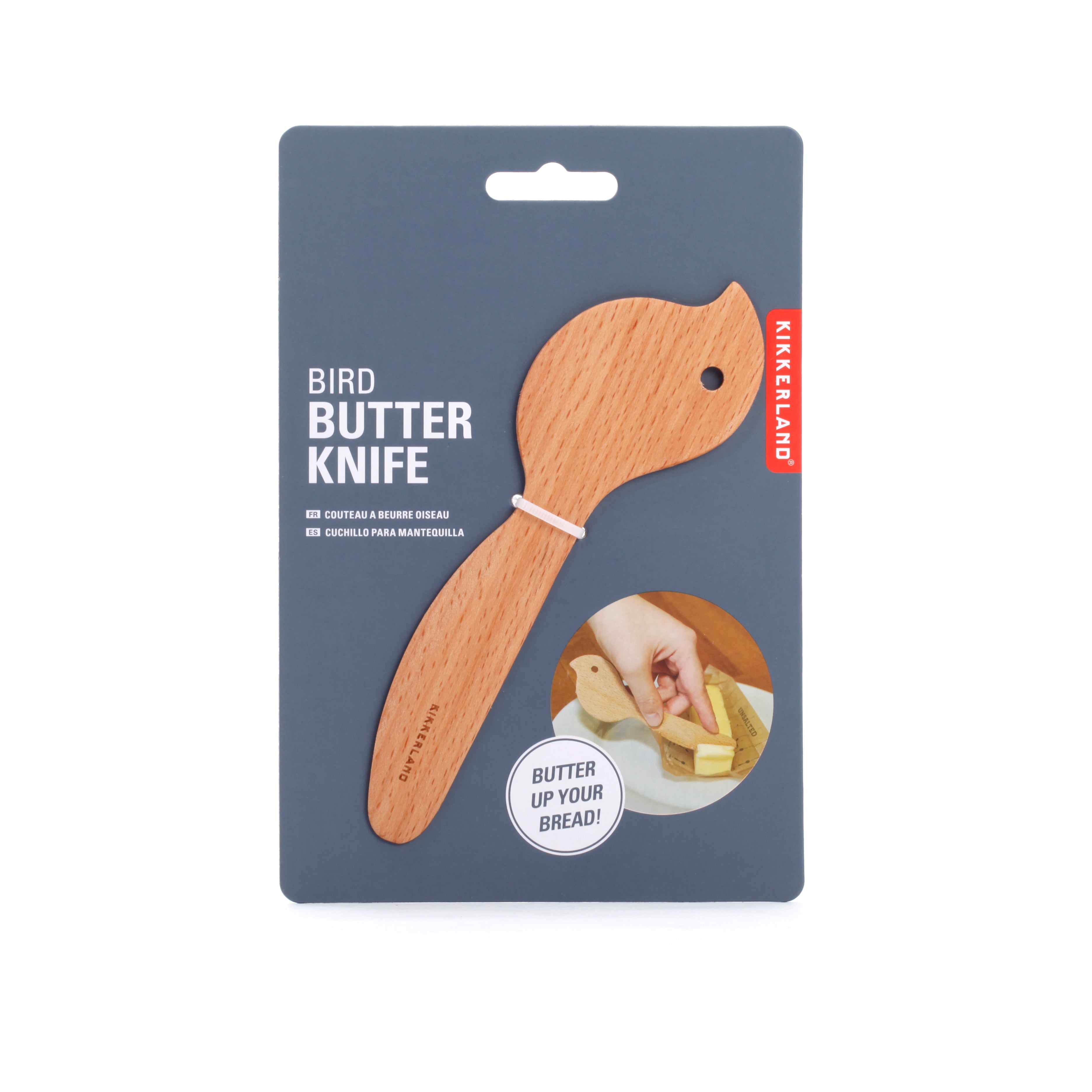Premium Stainless Steel Bird-Shaped Butter Knife - Elegant Spreader for Bread, Cheese & Jam - Perfect for Breakfast, Brunch & Tea Parties