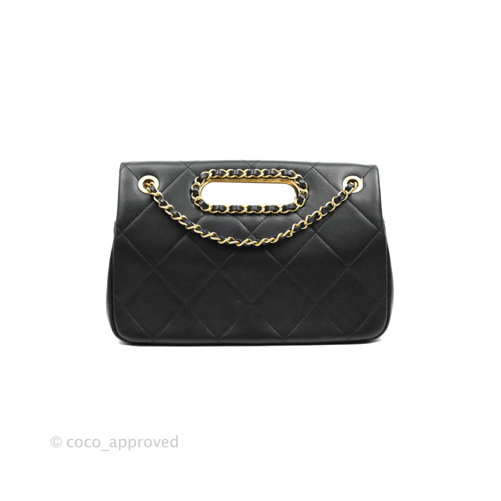 Chanel Quilted Flap Bag Black with Aged Gold Hardware - Elegant Crossbody Purse for Women, Perfect for Date Night & Special Occasions