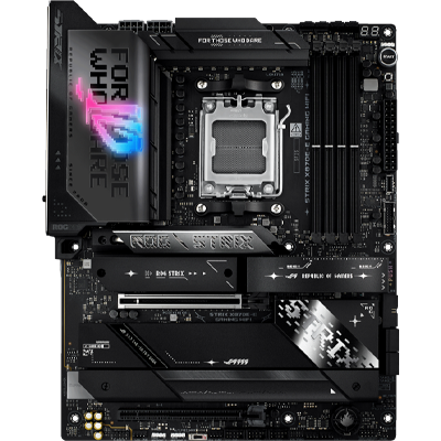 ASUS ROG STRIX X870E E-Gaming WiFi Motherboard - AMD AM5 Socket, PCIe 5.0, DDR5 Support, WiFi 6E, 2.5G LAN - Perfect for High-Performance Gaming PCs and Streaming Setups