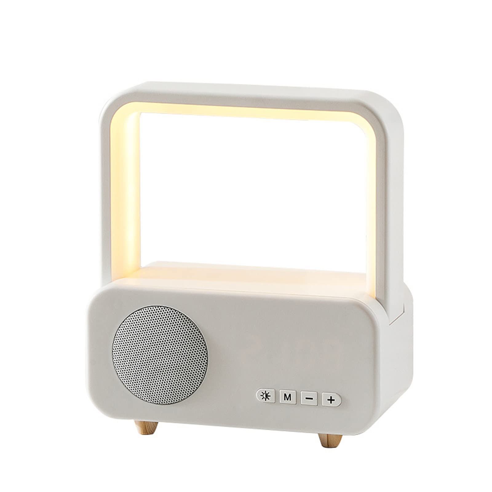 Wireless Bluetooth Speaker with LED Desk Lamp - Portable Mini Speaker & Dimmable Night Light for Bedroom, Office, Dorm - Eye Protection Reading Light for Studying, Working, Relaxing
