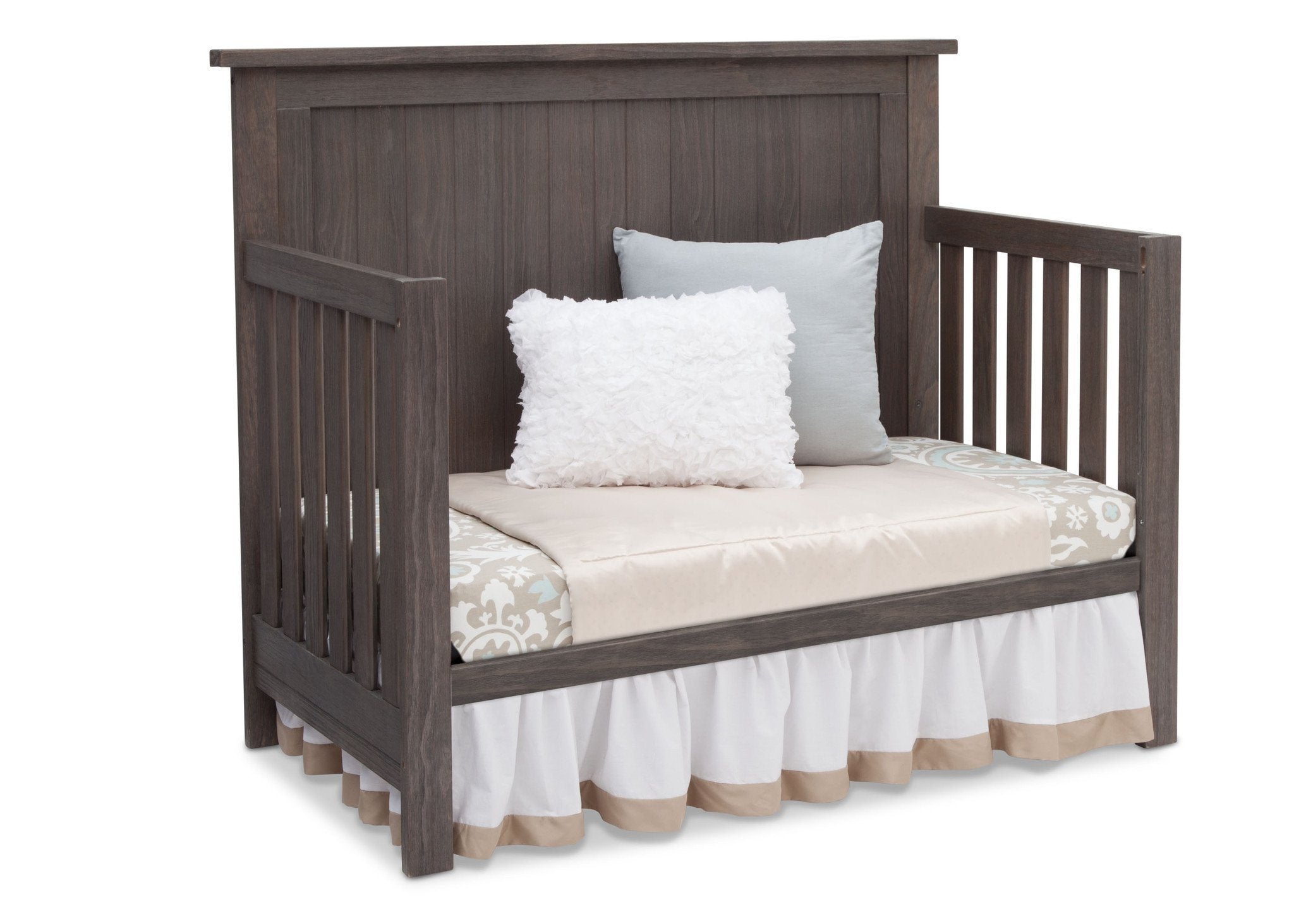 Northbrook 4-in-1 Convertible Baby Crib - Toddler Bed, Daybed & Full-Size Bed - Safe & Stylish Nursery Furniture for Newborns to Teens - Perfect for Bedrooms, Daycare & Guest Rooms