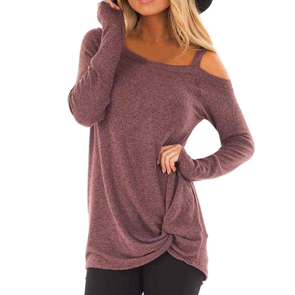 Women's Casual Long Sleeve Button Down Shirt - Soft Loose Fit O-Neck Top with Pocket | Perfect for Work, Office, and Everyday Wear