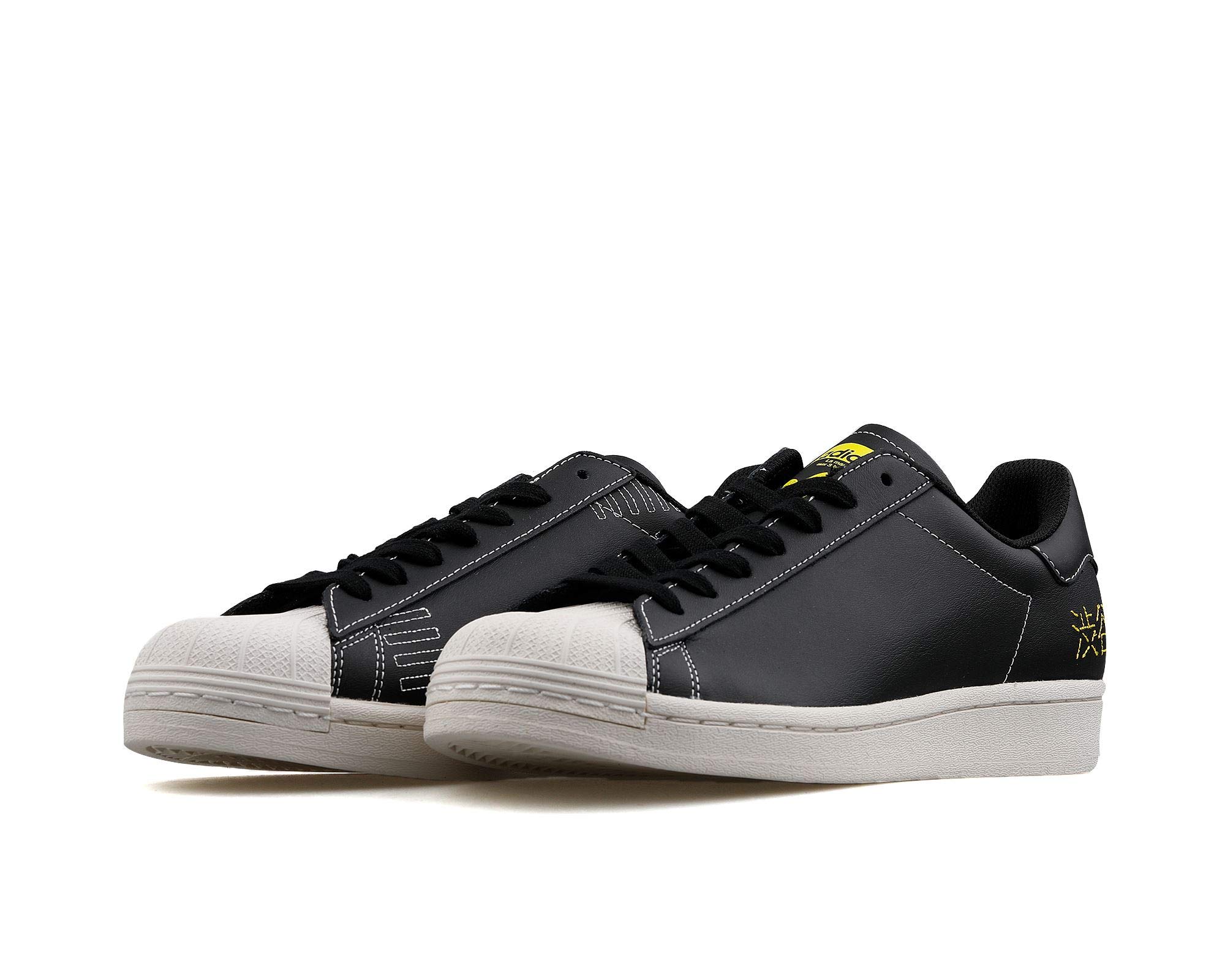 adidas Superstar Pure Sneakers for Men & Women | Classic White Leather Low-Top Shoes | Casual, Streetwear & Everyday Wear